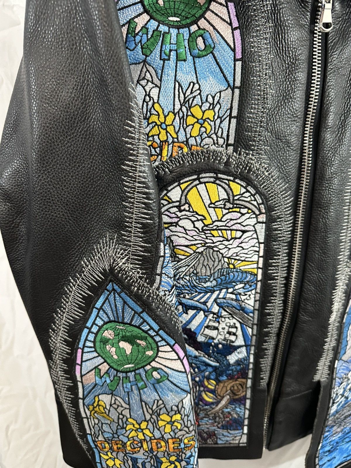 Who Decides War Who Decides War Limited Leather Jacket Size US XS / EU 42 / 0 - 5 Thumbnail