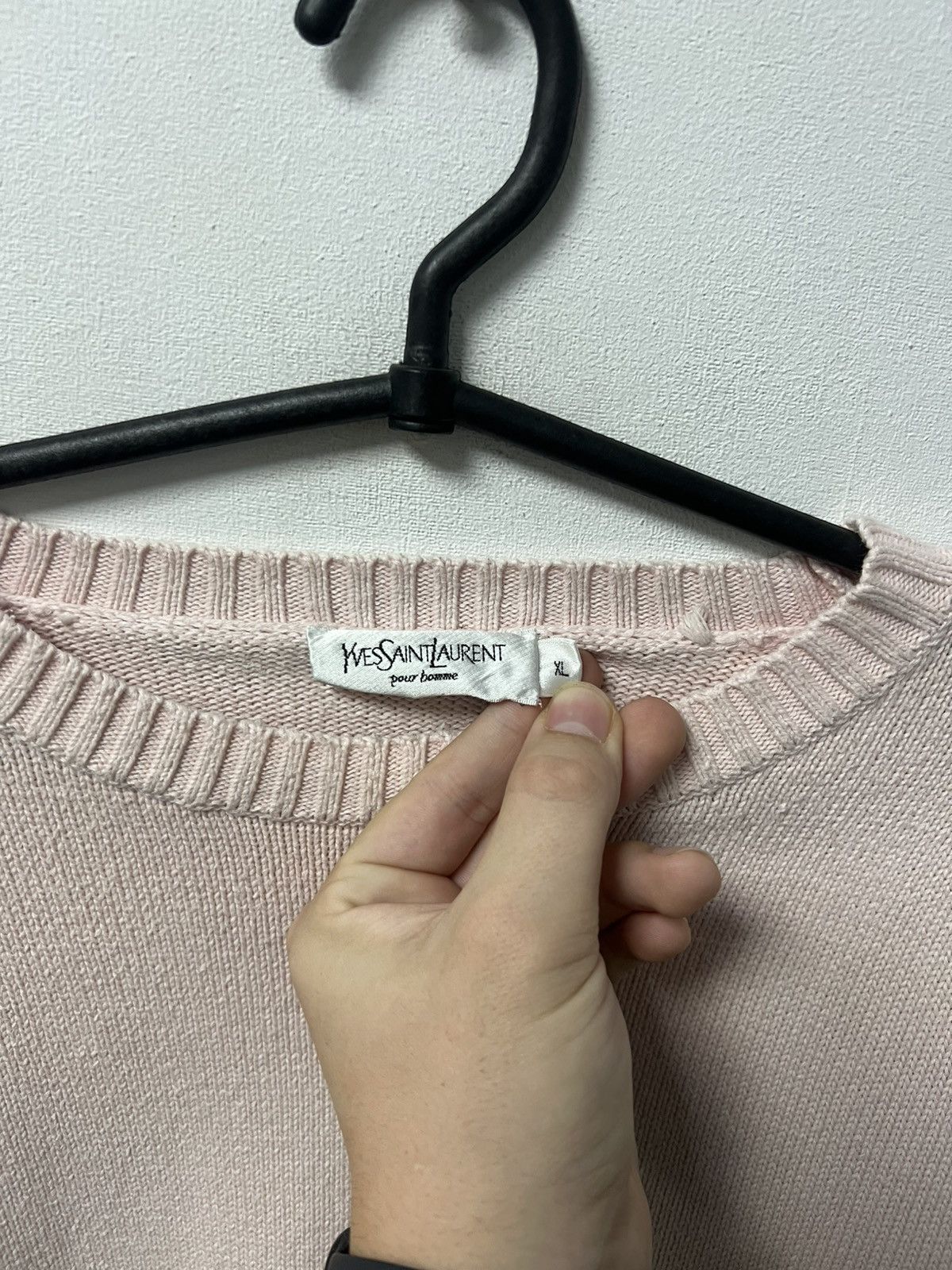 Yves Saint Laurent Vintage Yves Saint Laurent Sweater Knit Size US XL / EU 56 / 4 - 5 Thumbnail