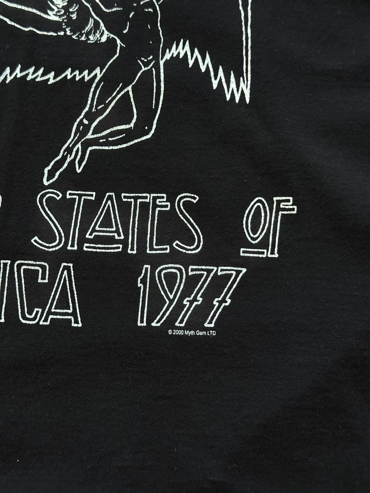 Band Tees × Vintage Led Zeppelin Vintage T-Shirt 00s American Tour Size US L / EU 52-54 / 3 - 3 Thumbnail