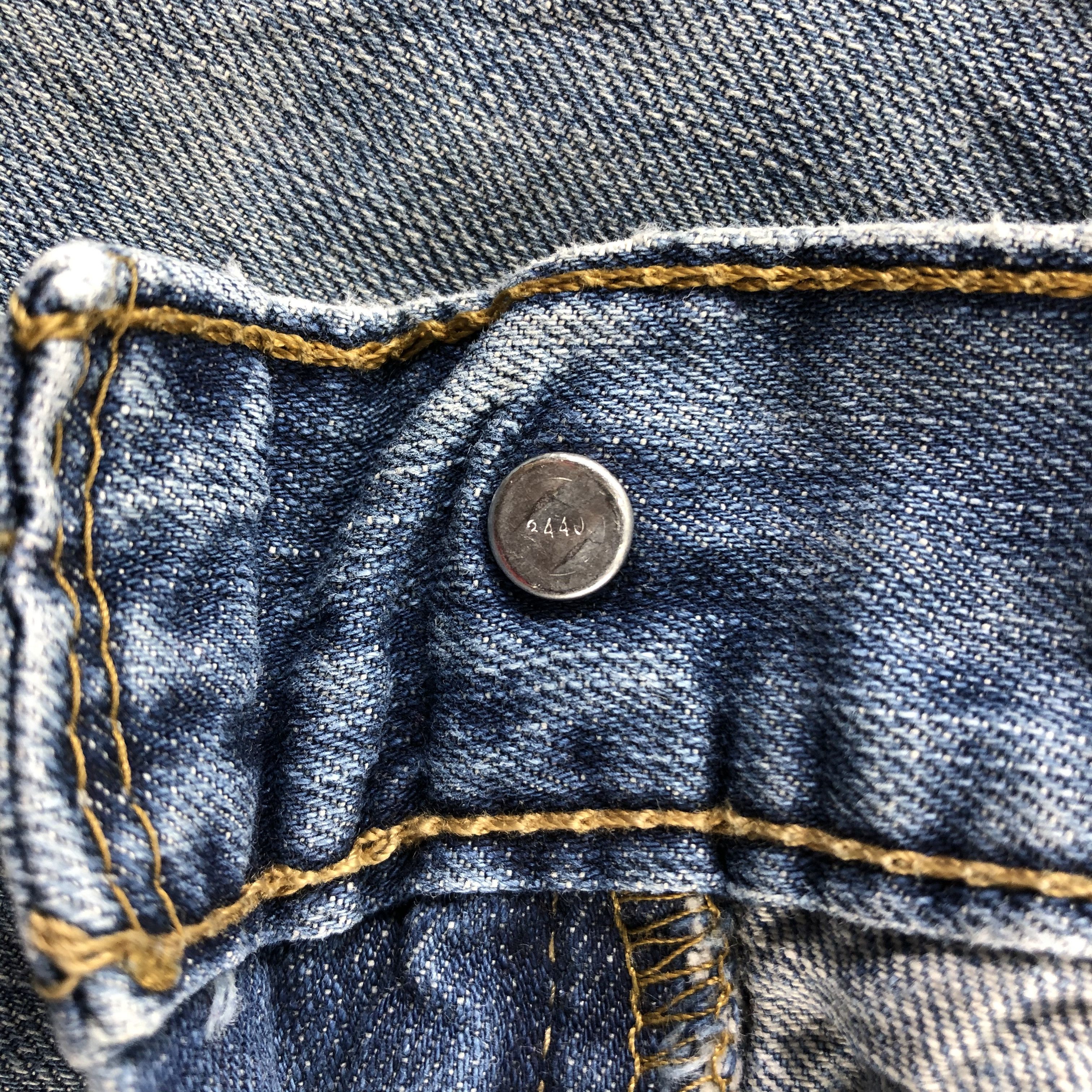Levi's Vintage Blue Wash Levis 505 Jeans-J2473 Size US 30 / EU 46 - 12 Thumbnail
