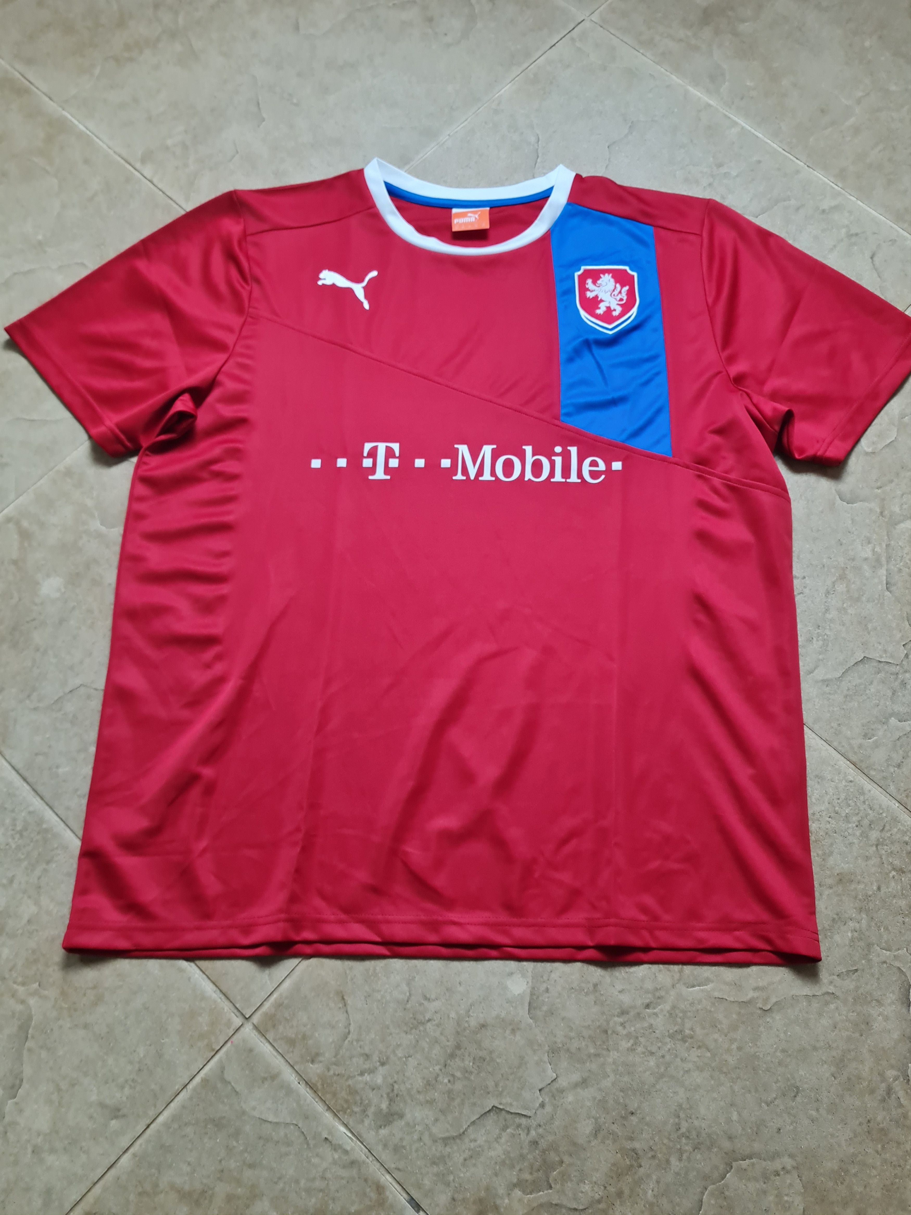 Puma JERSEY PUMA CZECH REPUBLIC 2012/013 FOOTBALL SHIRT SOCCER Size US XL / EU 56 / 4 - 5 Thumbnail