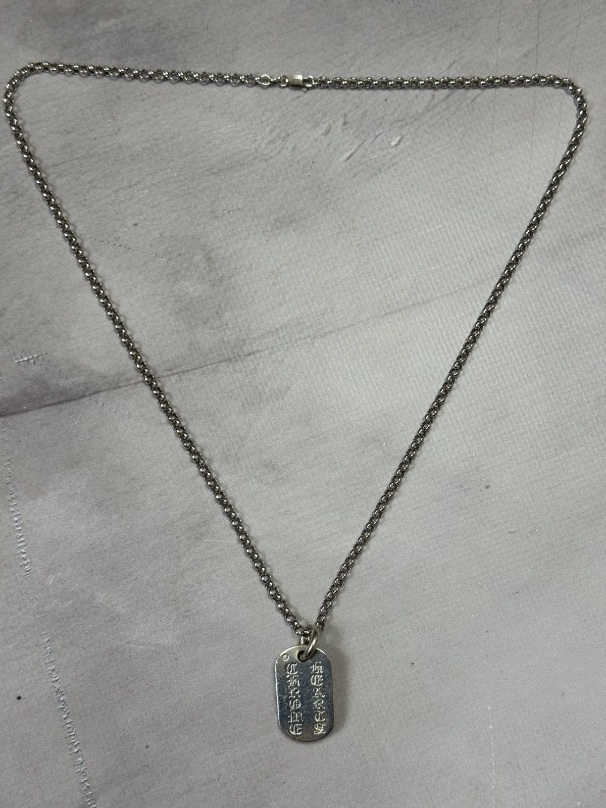 Chrome Hearts Chrome Hearts Raised Star NYC Tag Pendant(SLV/OS) Size ONE SIZE - 8 Thumbnail