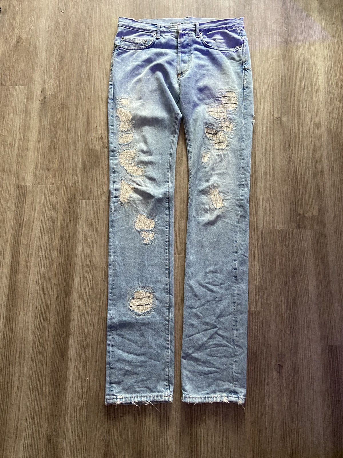 Dior Dior crash denim Size US 29 - 1 Thumbnail