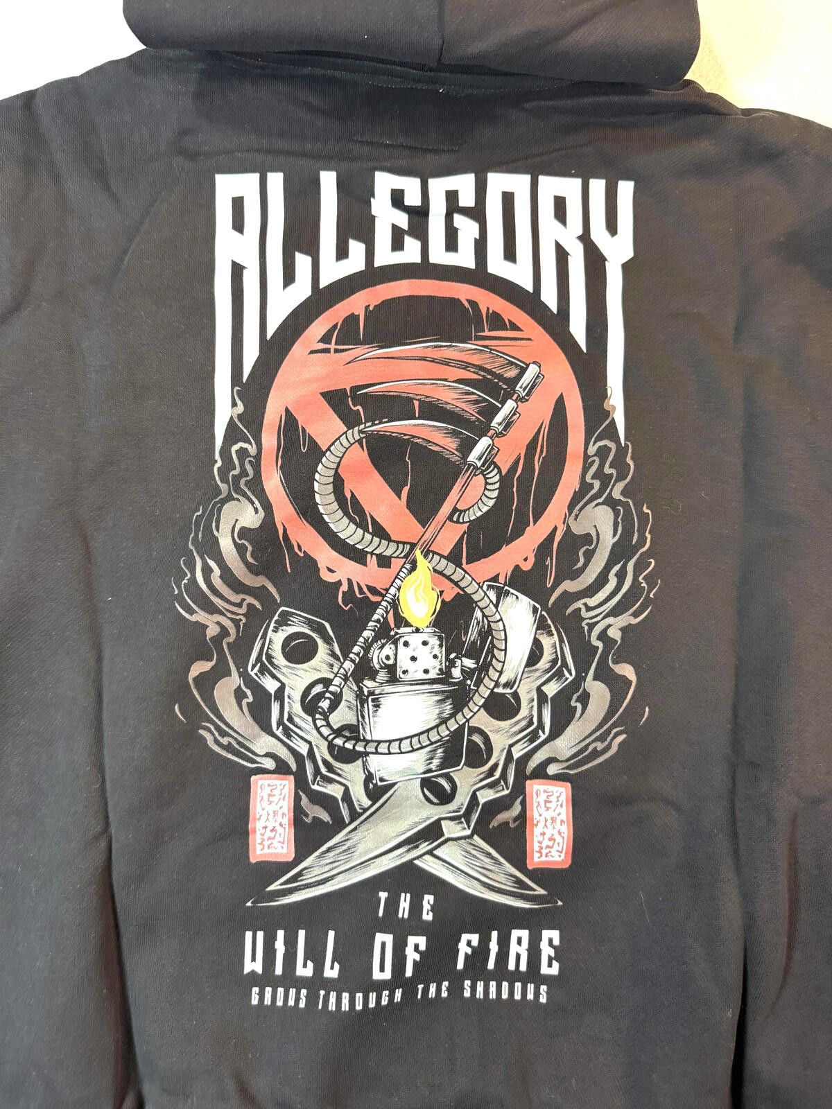 Allegri Allegory Hoodie Mens M Will Of Fire Ninja Anime Streetwear Size US M / EU 48-50 / 2 - 6 Thumbnail
