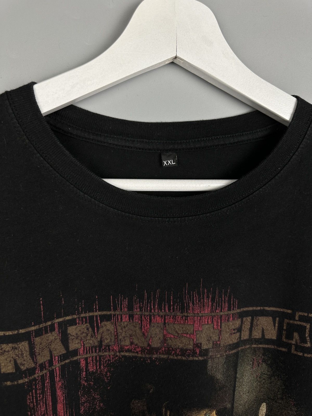 Band Tees Rammstein Wiener Blut Graphic Metal Rock T Shirt Tee Size US XL / EU 56 / 4 - 4 Thumbnail