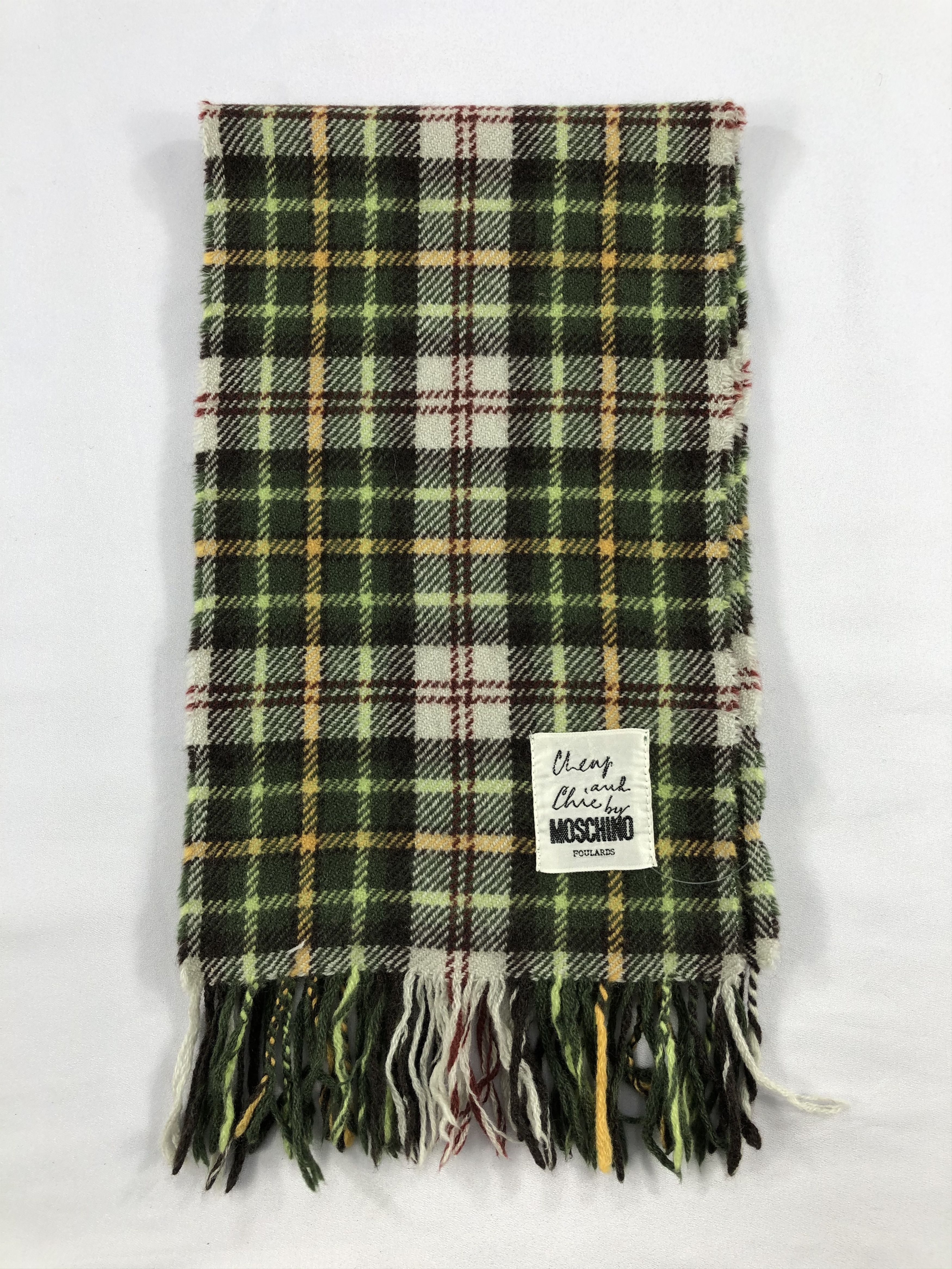 Moschino Vintage Moschino Scarf/Muffler/Neckwear MF1832 Size ONE SIZE - 2 Thumbnail