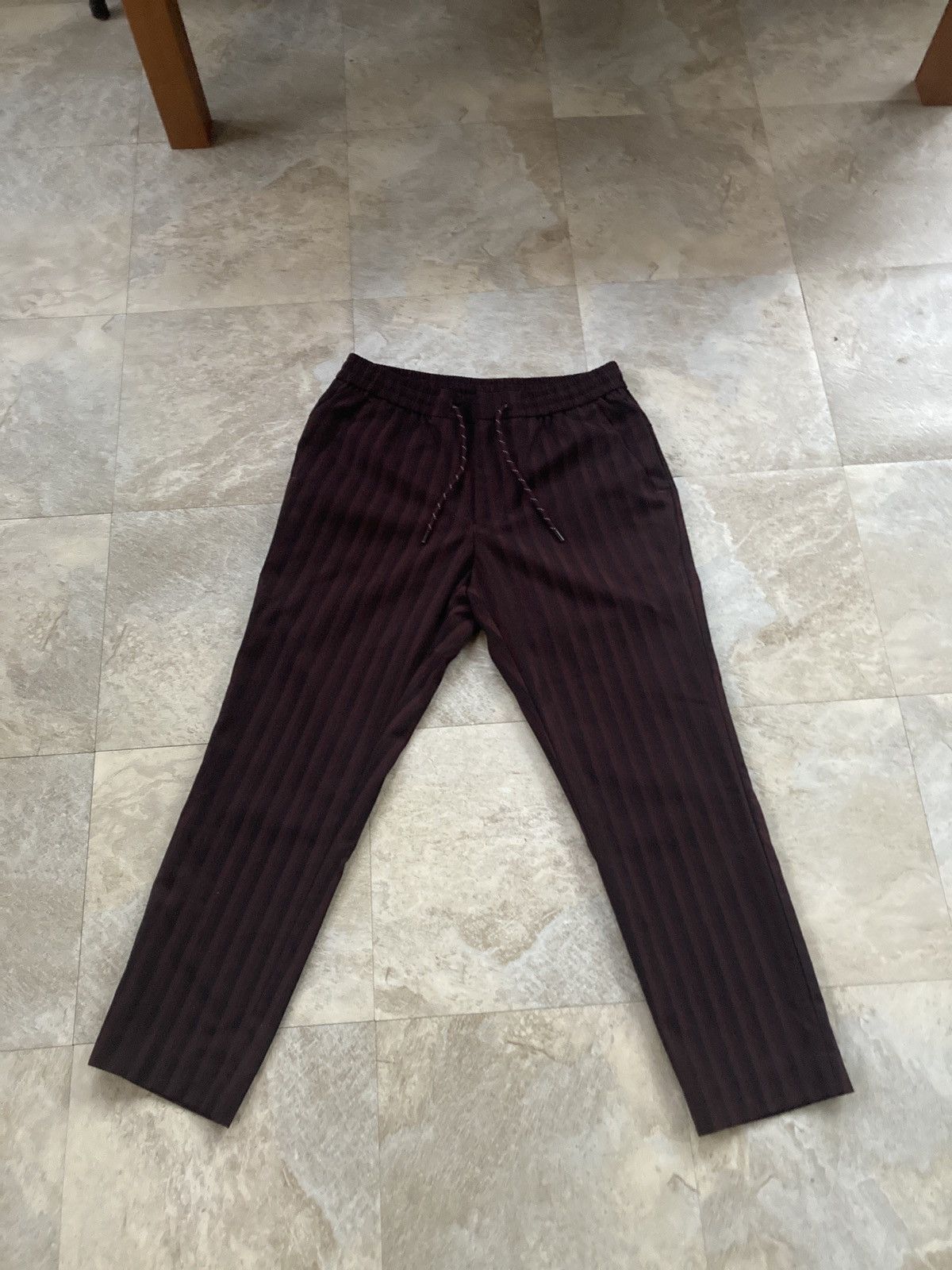 Topman Topman stripped cropped pants Size US 32 / EU 48 - 1 Thumbnail