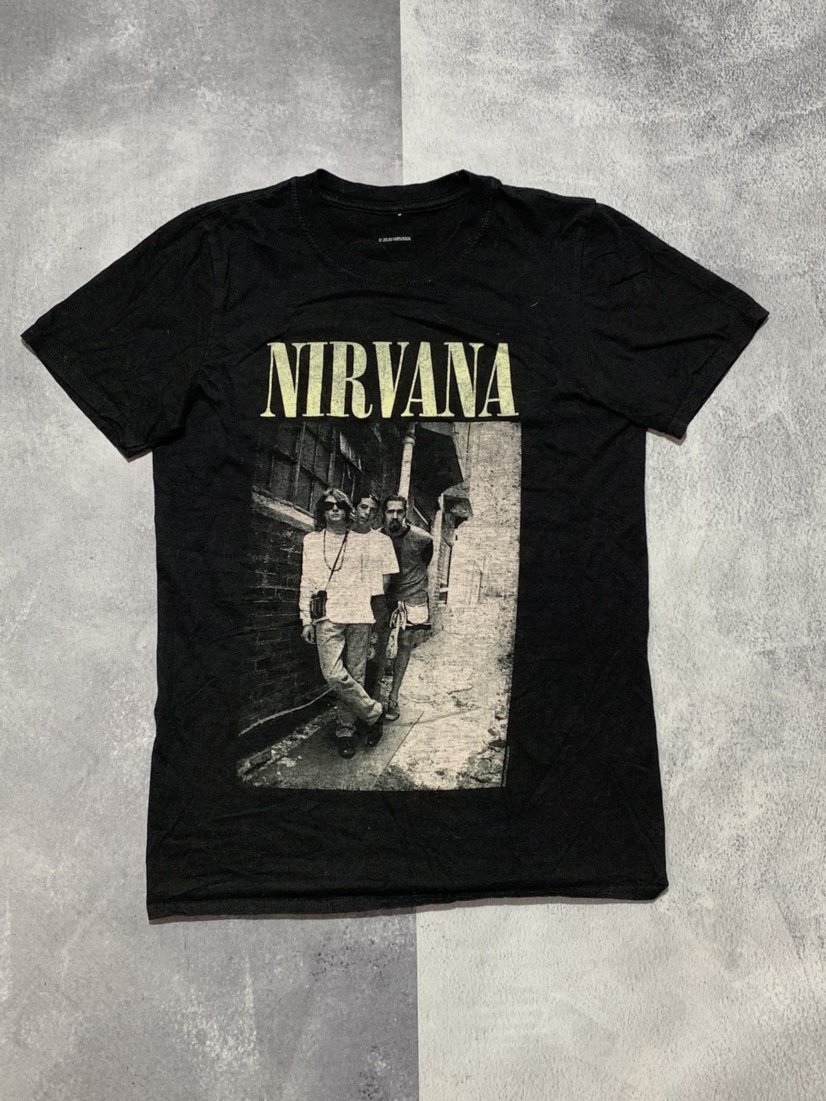 Band Tees × Vintage Vintage Y2K Nirvana band tee big logo streetwear size S Size US S / EU 44-46 / 1 - 1 Thumbnail