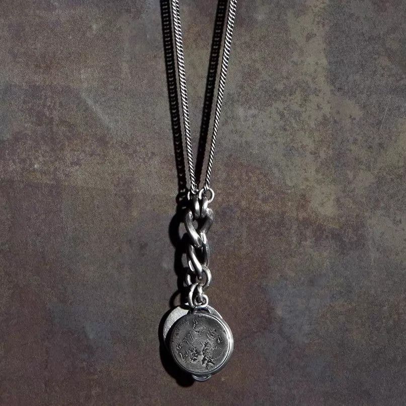 Werkstatt Munchen Werkstatt Munchen 'My All' Silver Combo Necklace Size ONE SIZE - 6 Thumbnail