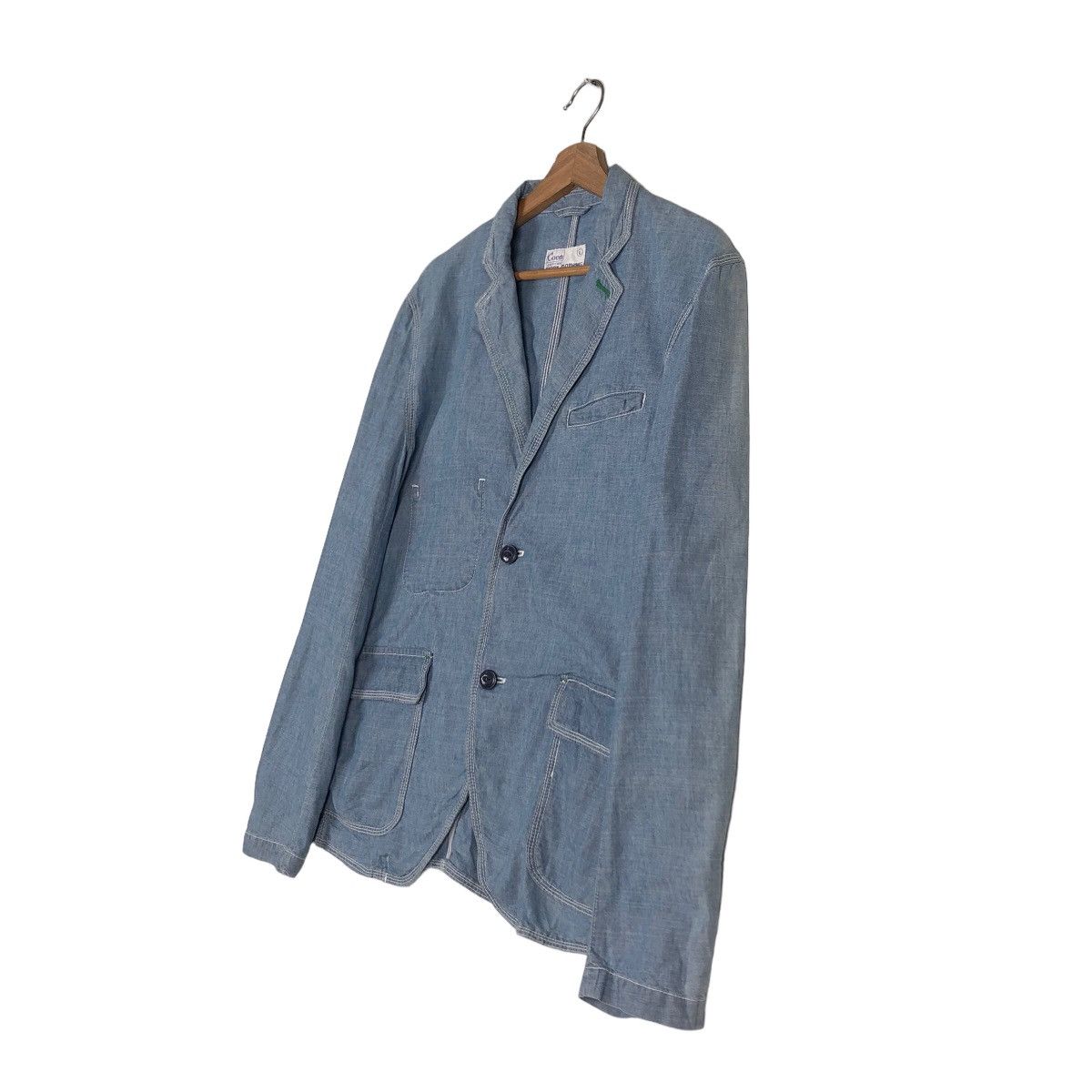 Japanese Brand Vintage Denim Chore Jacket Coen Tokyo Inspire Kapital 45RPM Size US L / EU 52-54 / 3 - 2 Thumbnail