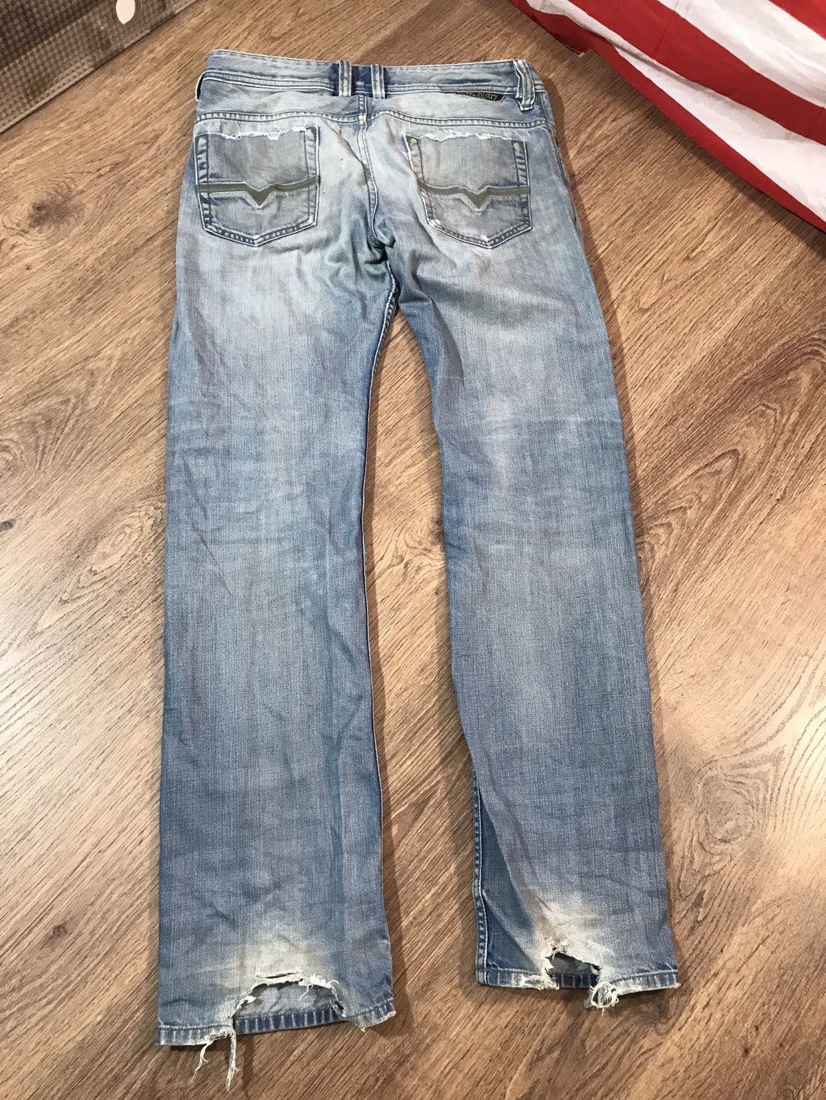 Diesel × Vintage Vintage Diesel Distressed denim pants Jeans Size US 31 - 18 Thumbnail