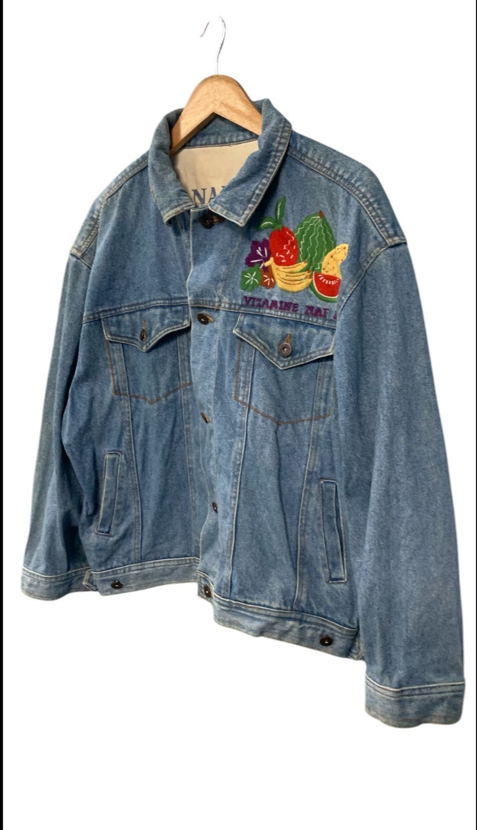 Designer × Japanese Brand NAF NAF DENIM JACKET Size US M / EU 48-50 / 2 - 9 Thumbnail