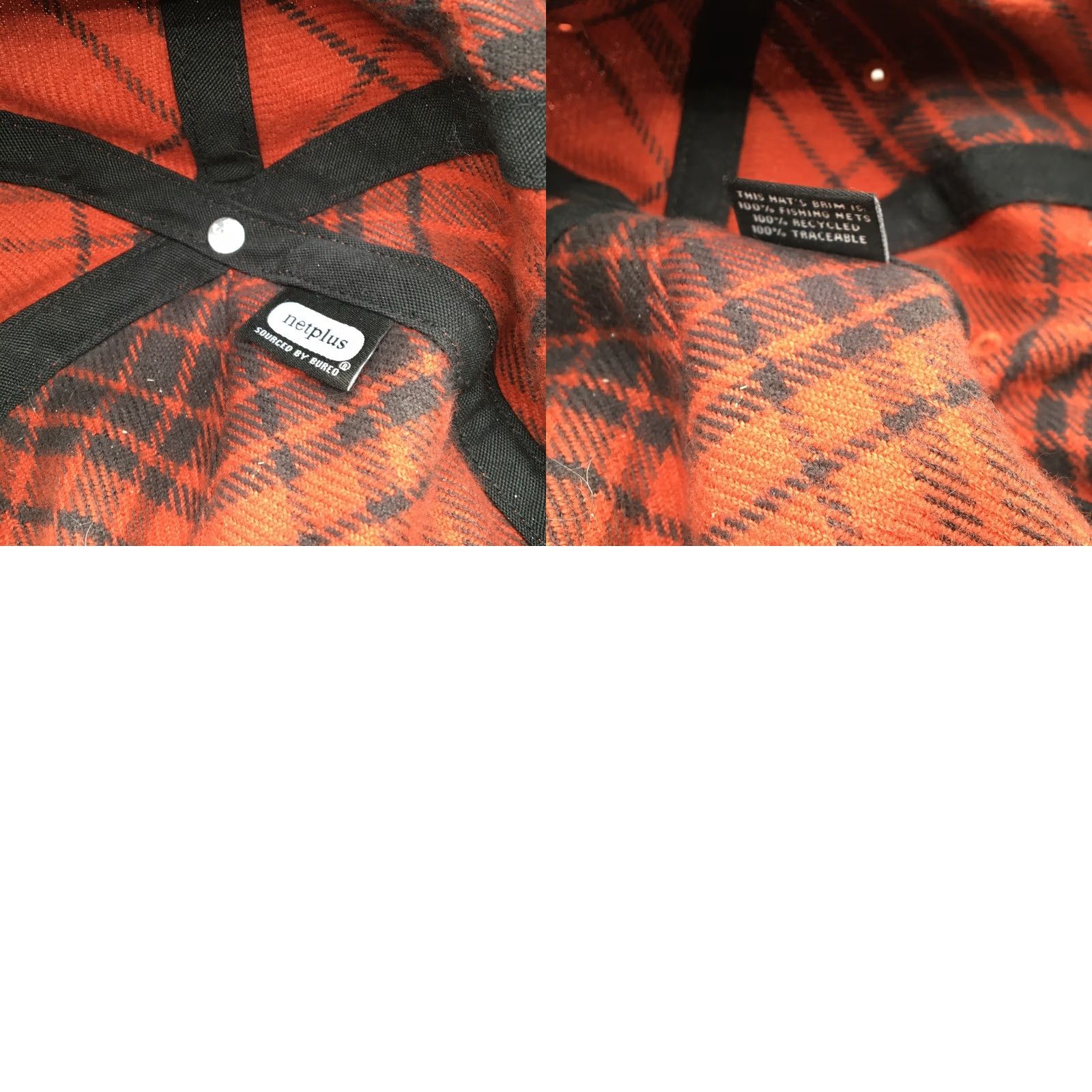 Patagonia Patagonia Hat Snapback Red Plaid Range Flat Billed Cap Lumberjack Retro Adjustable One Size Men Hat Size ONE SIZE - 8 Thumbnail