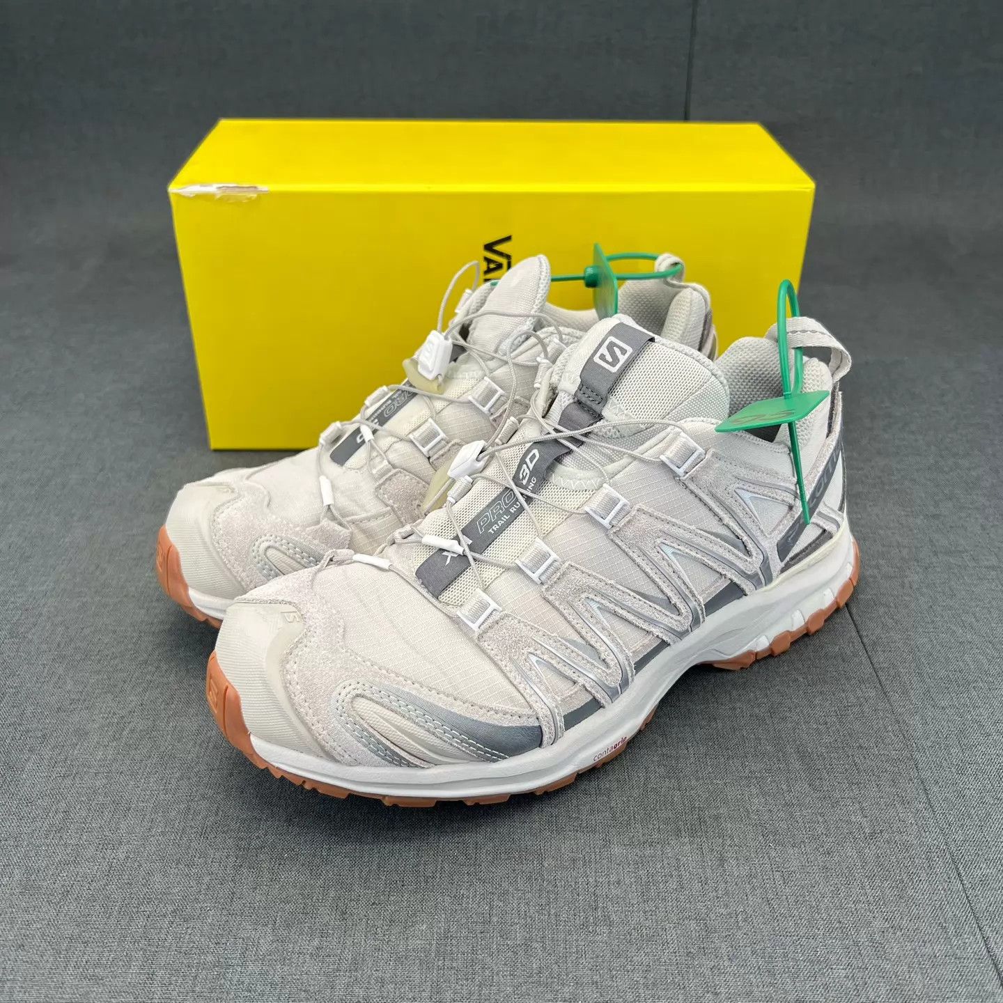 Salomon Salomon XA Pro 3D Feather Grey 42.5 Like New Size US 9.5 / EU 42-43 - 1 Thumbnail