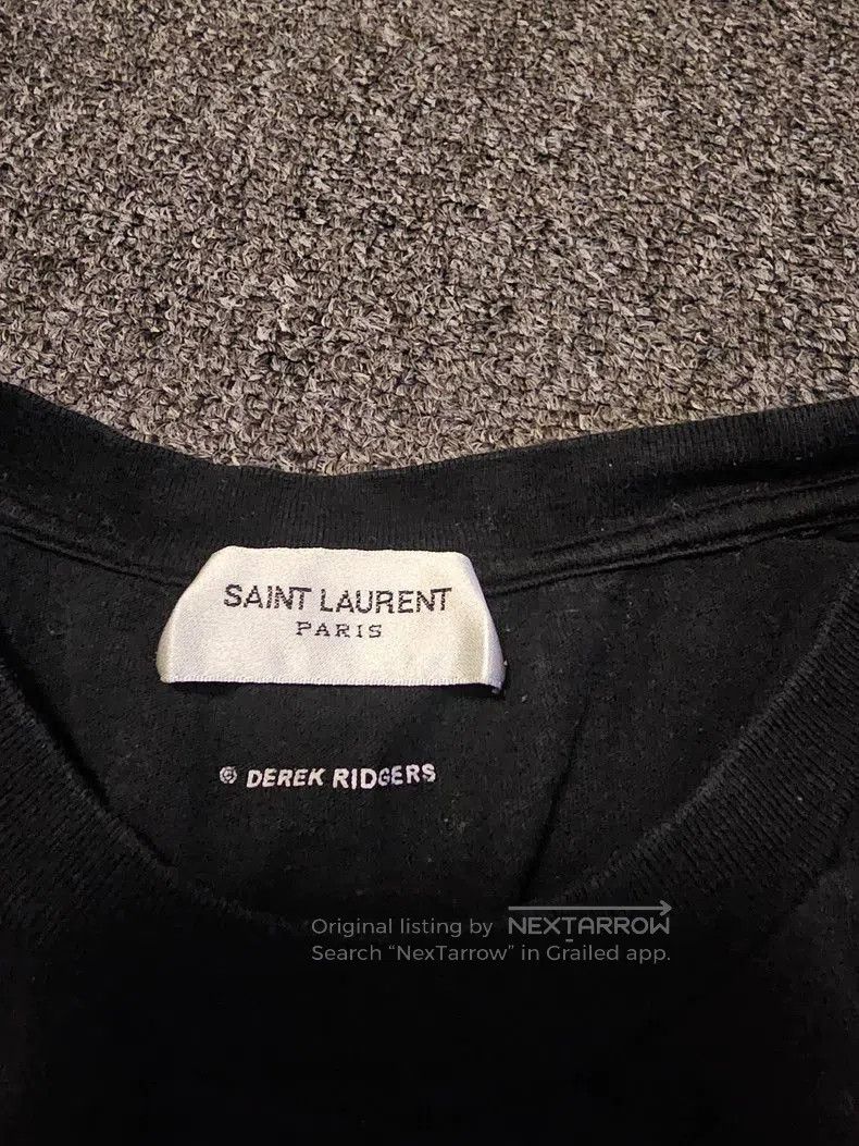 Saint Laurent Paris Saint Laurent Short Sleeve Graphic T. Size US S / EU 44-46 / 1 - 3 Thumbnail