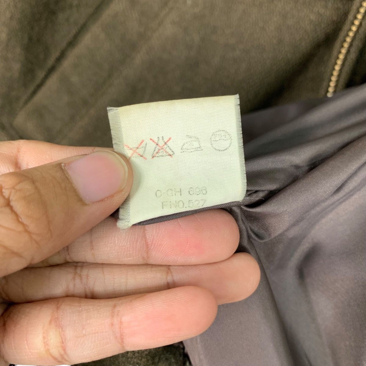 Japanese Brand LEONTE Olive Hooded Wool Bomber Jacket #1103-C50 Size US M / EU 48-50 / 2 - 17 Thumbnail