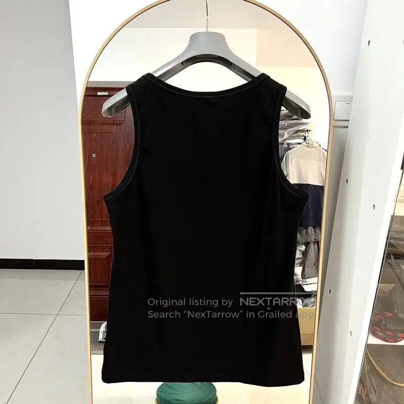 Versace Versace Black Sleeveless Men's T-Shirt . Size US S / EU 44-46 / 1 - 7 Thumbnail