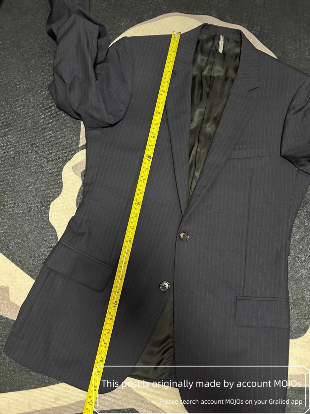 Dior Sz 48 Doir Classic Thin Line Stripe Blazer mojos2204 Size US M / EU 48-50 / 2 - 4 Thumbnail