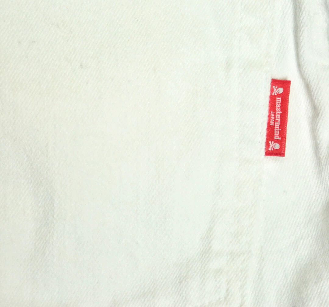 Mastermind Japan mmj Main Line White Jeans Red Stitch 30 Size US 30 / EU 46 - 8 Thumbnail