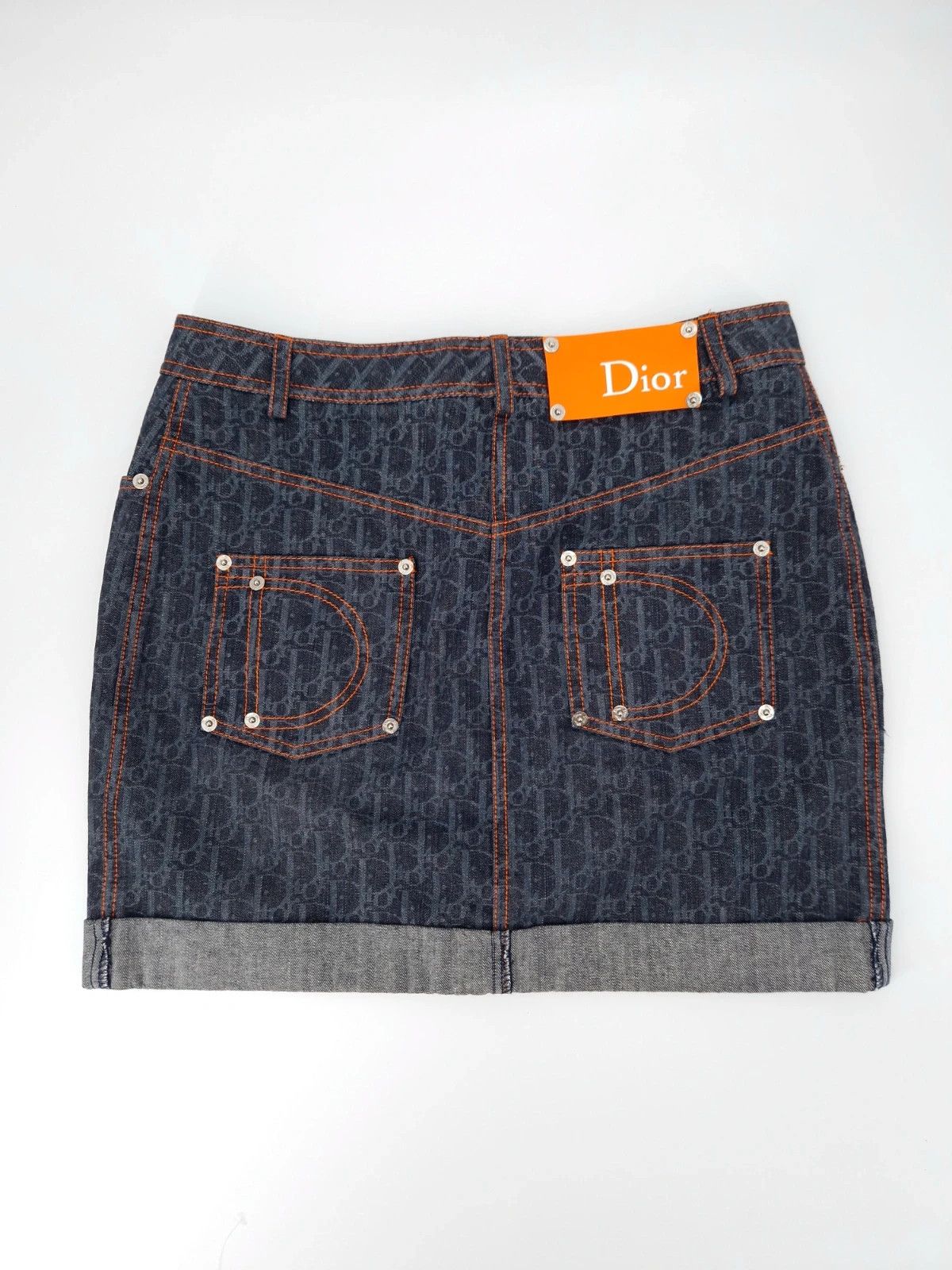 Dior Dior by Galliano Mini Skirt Size 27" / US 4 / IT 40 - 3 Thumbnail