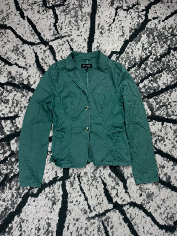 Escada Escada jacket green 38 M Size M / US 6-8 / IT 42-44 - 1 Thumbnail