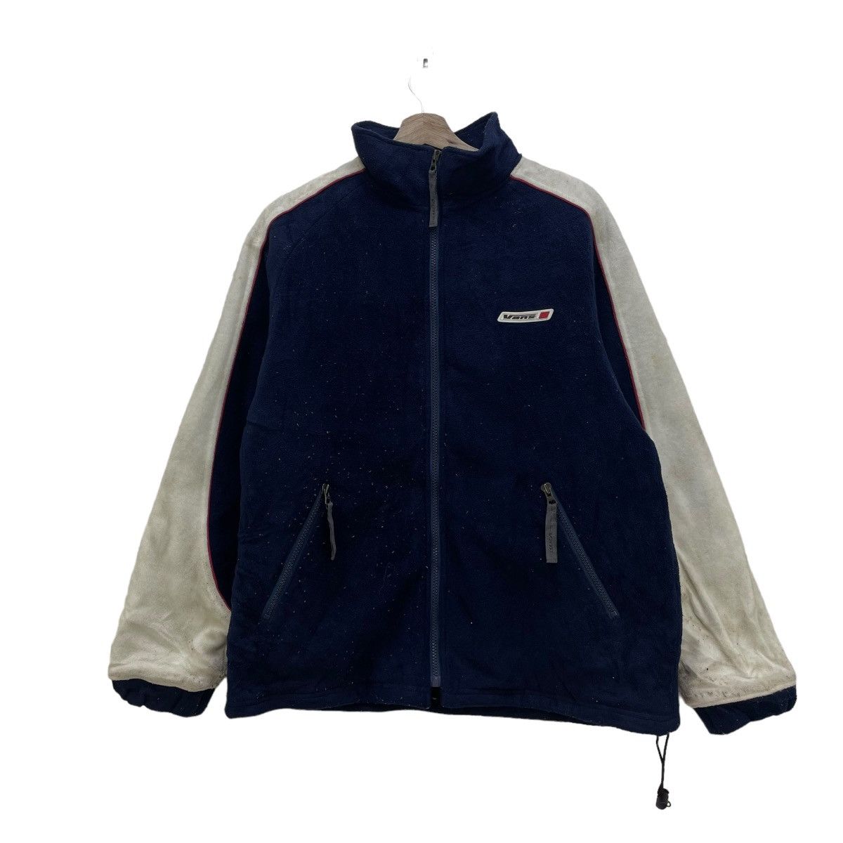 Vans Vintage Raglan Vans Fleece Warn Lining Jacket Size US M / EU 48-50 / 2 - 1 Thumbnail