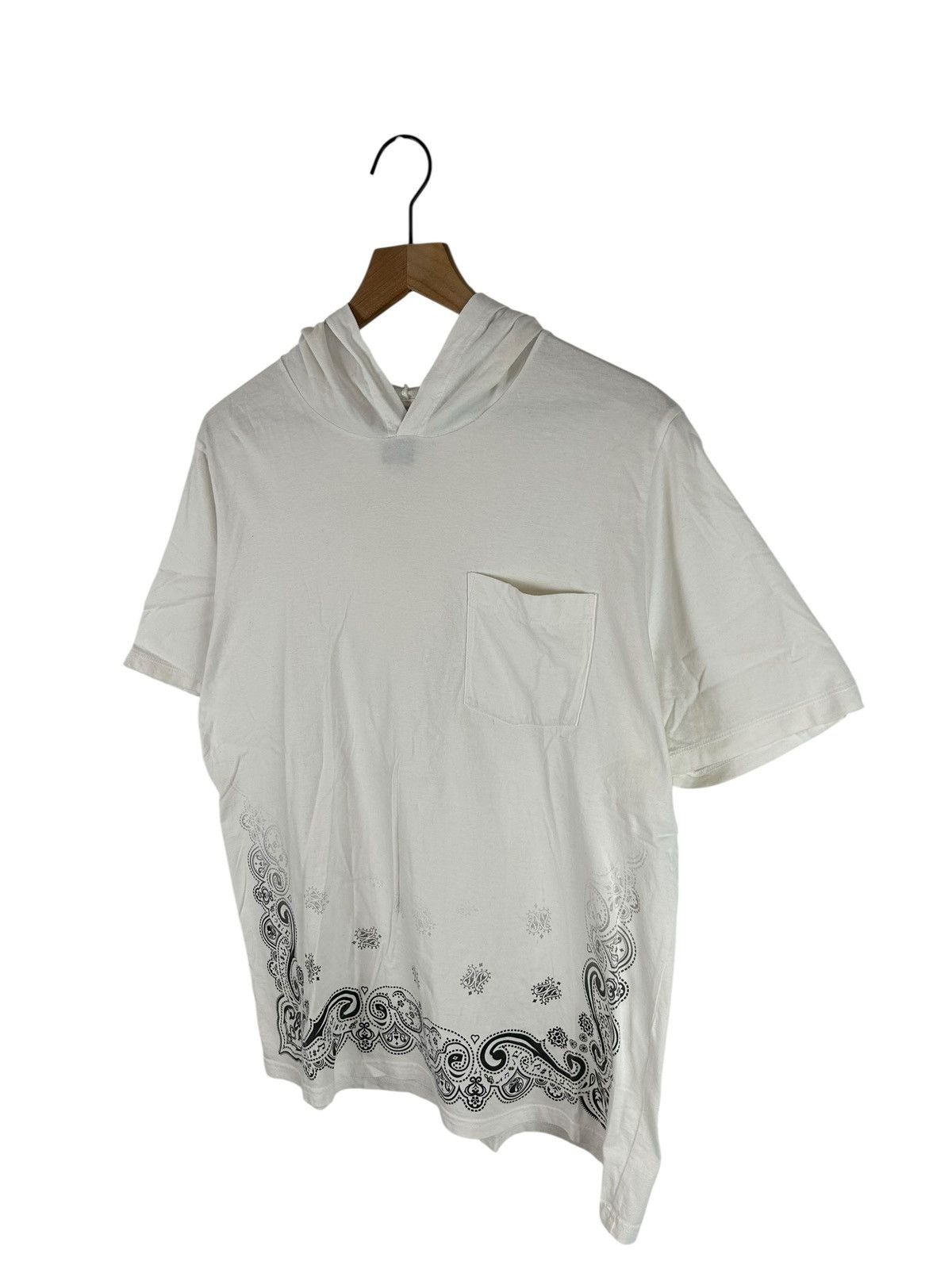Number (N)ine Number Nine Bandana Pattern S/S Hoodie Size US L / EU 52-54 / 3 - 2 Thumbnail