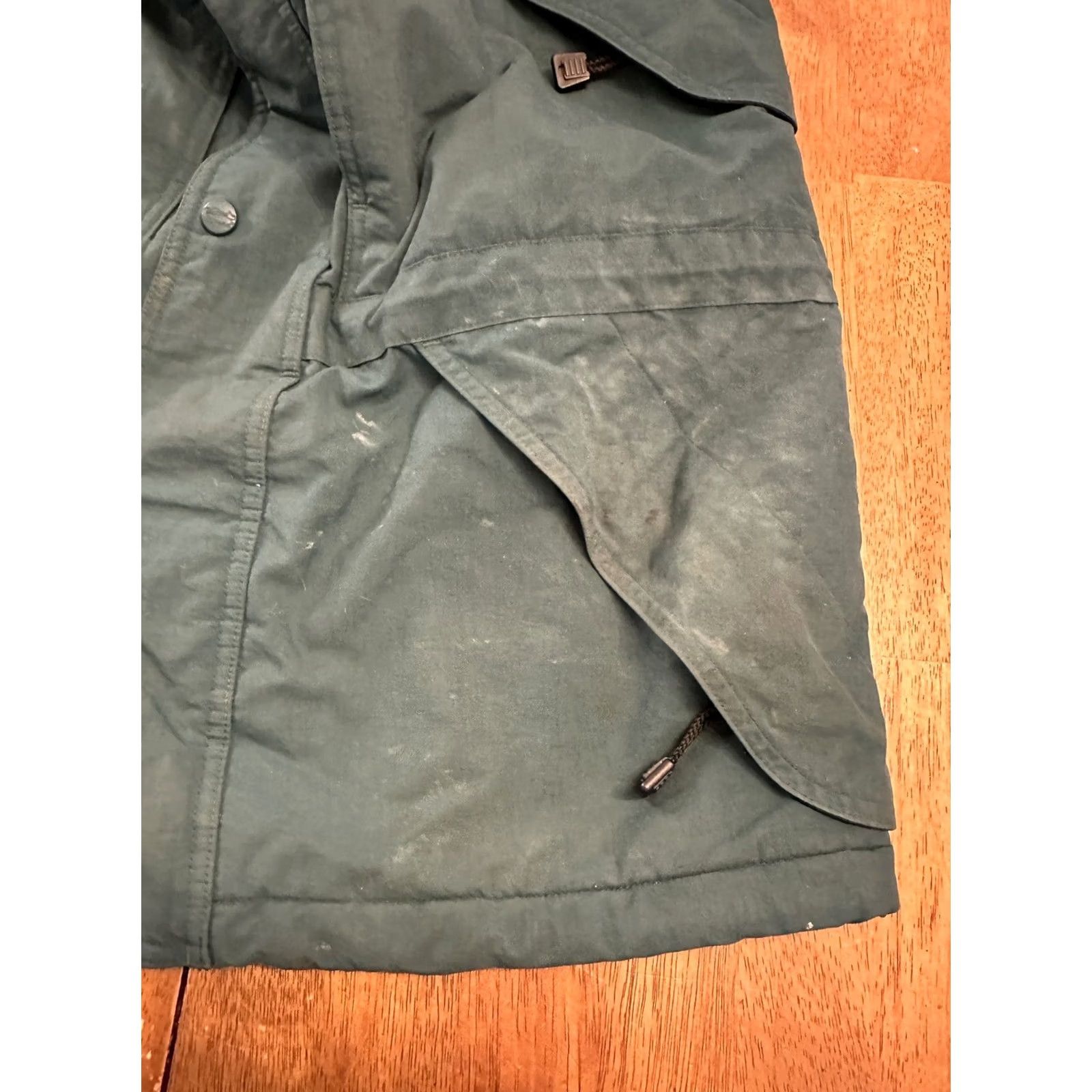 Vintage L.L. Bean Jacket Coat Men's Medium Green Full Zip Classic 90s Size US M / EU 48-50 / 2 - 7 Thumbnail