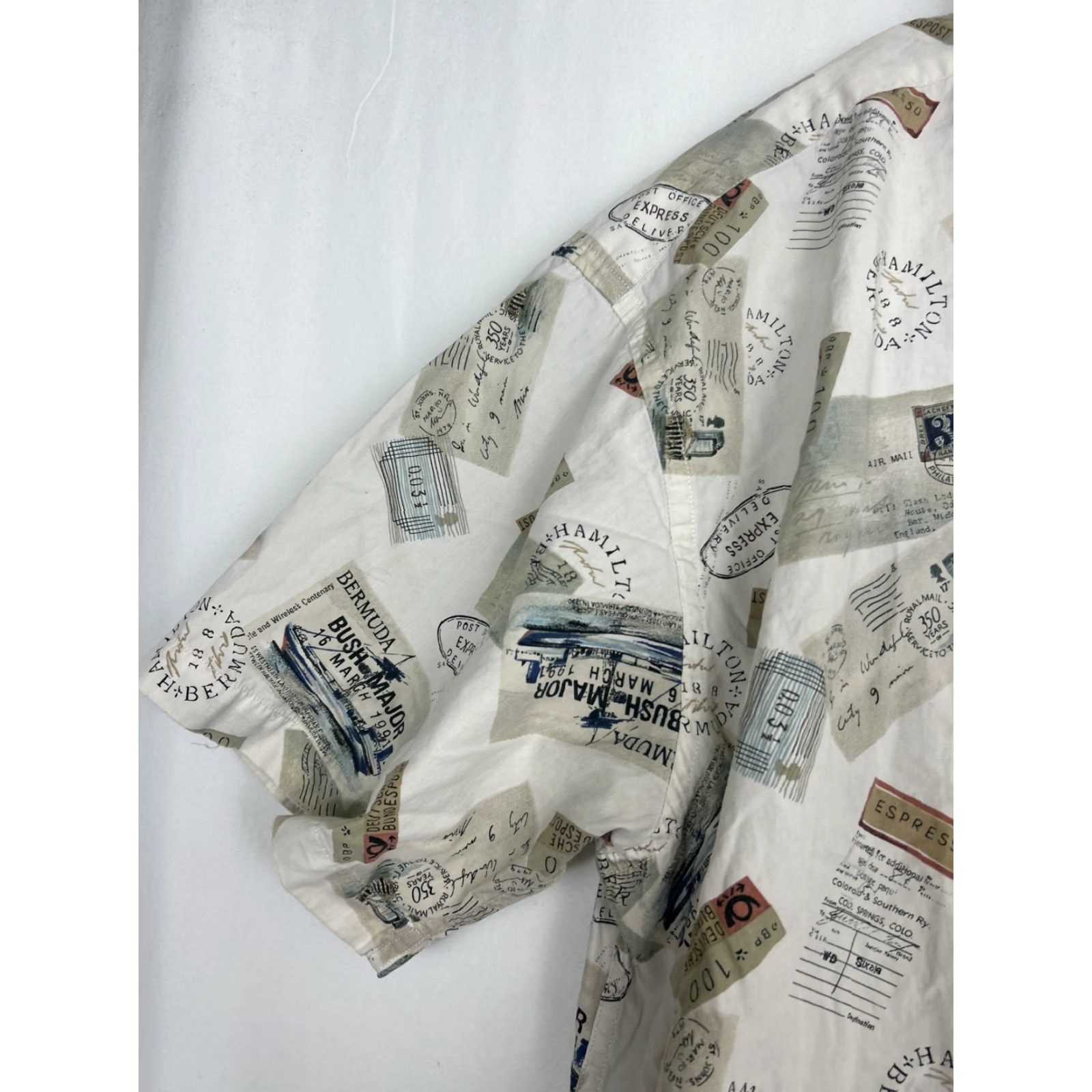 Pendleton Pendleton Vacation Shirt All Over Print Bermuda Espresso Men's Size Large Size US L / EU 52-54 / 3 - 2 Thumbnail