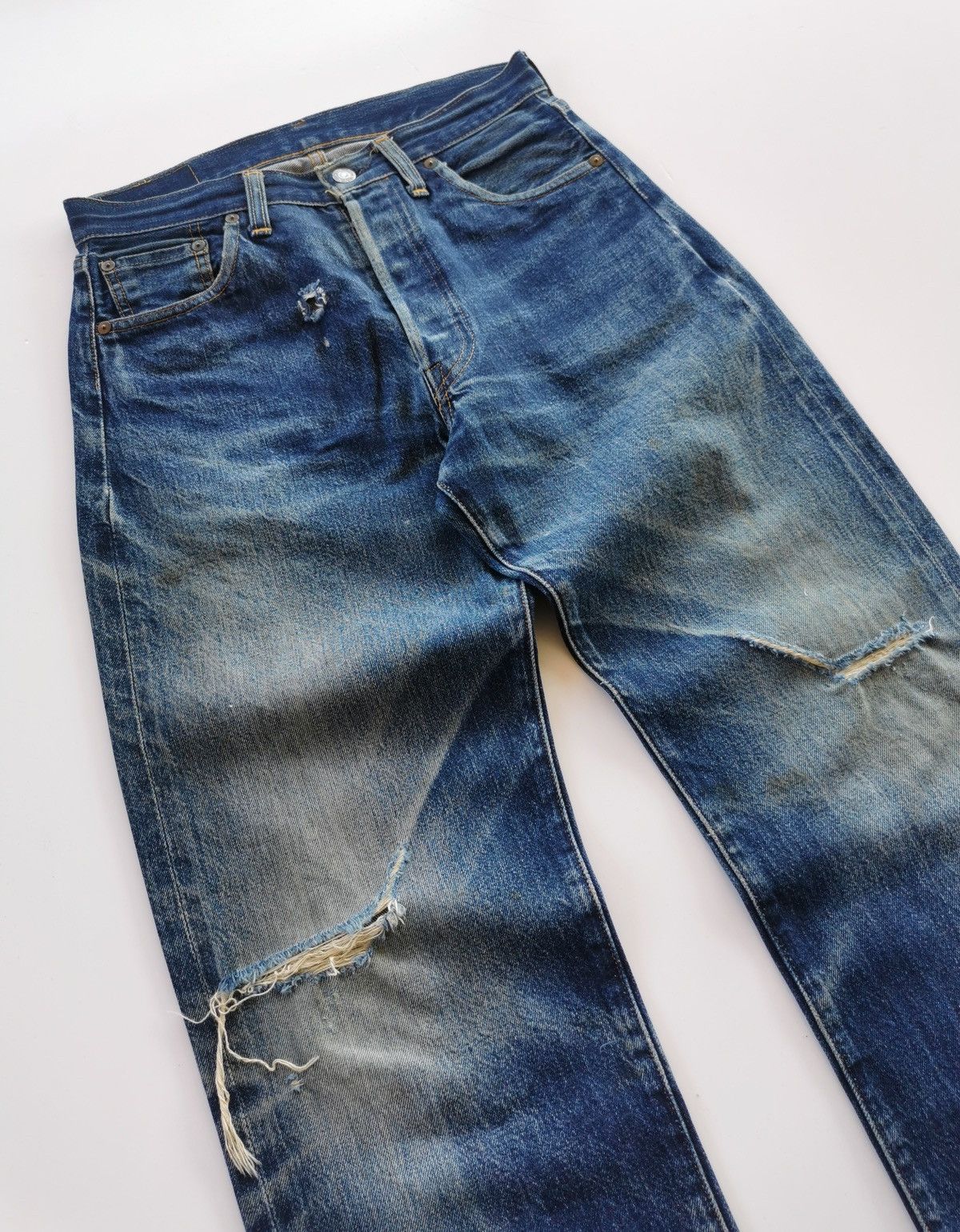Levi's Vintage Clothing Levis 501 xx Selvedge Size US 28 / EU 44 - 9 Thumbnail