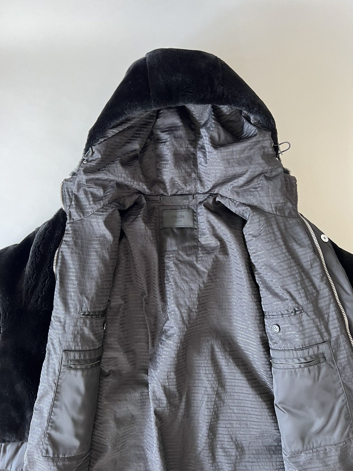 Prada $8k Prada Nutria Padded Coat Size US M / EU 48-50 / 2 - 4 Thumbnail