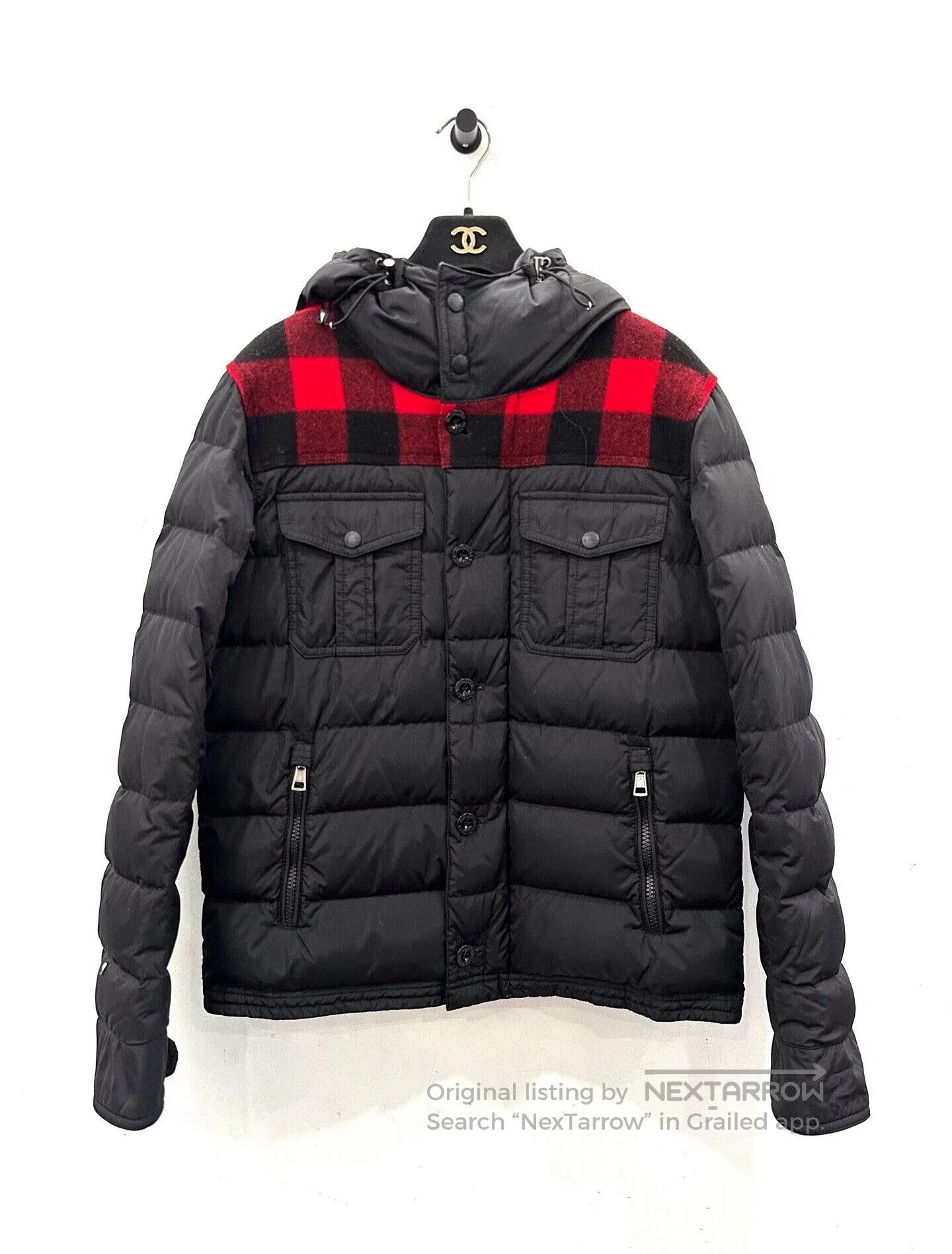 Moncler Moncler Alphonse Men's Black Down Jacket. Size US S / EU 44-46 / 1 - 1 Thumbnail