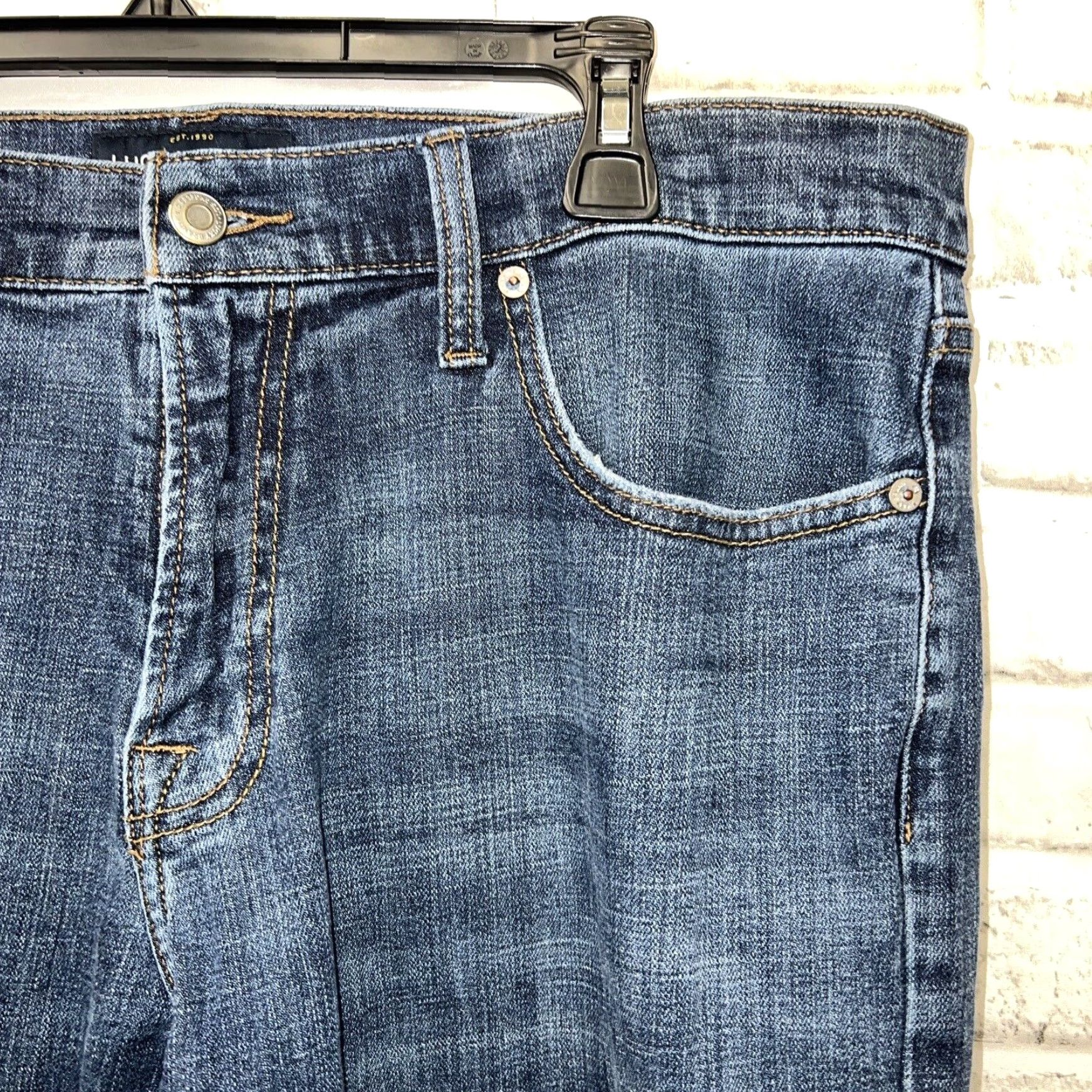 Lucky Brand Lucky Brand Blue Straight Jeans Mens Size 36x30 Size US 36 / EU 52 - 2 Thumbnail