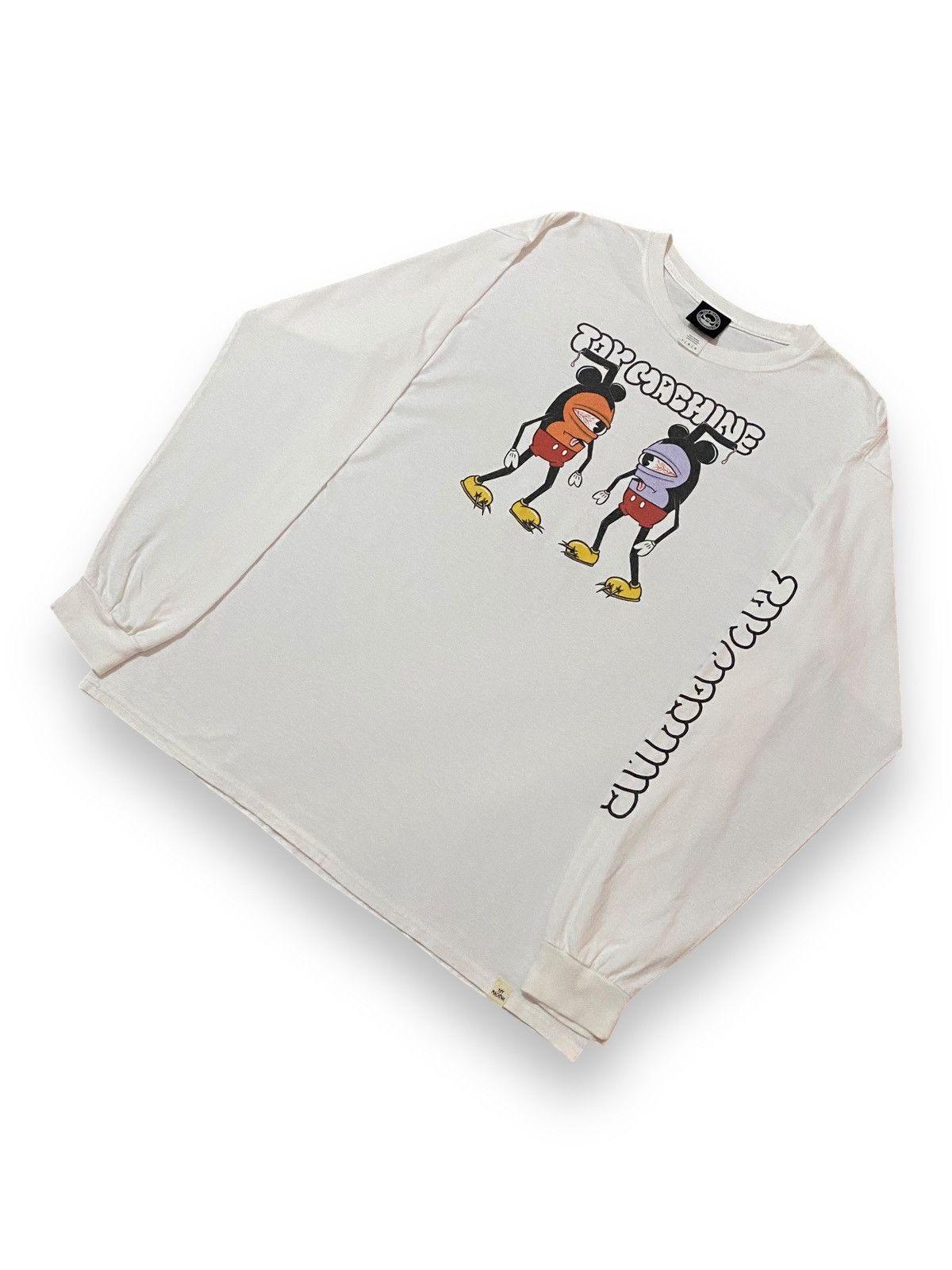 Toy Machine Y2k Toy Machine Rip Off Mickey Mouse Longsleeve Skate Tees Size US XL / EU 56 / 4 - 2 Thumbnail