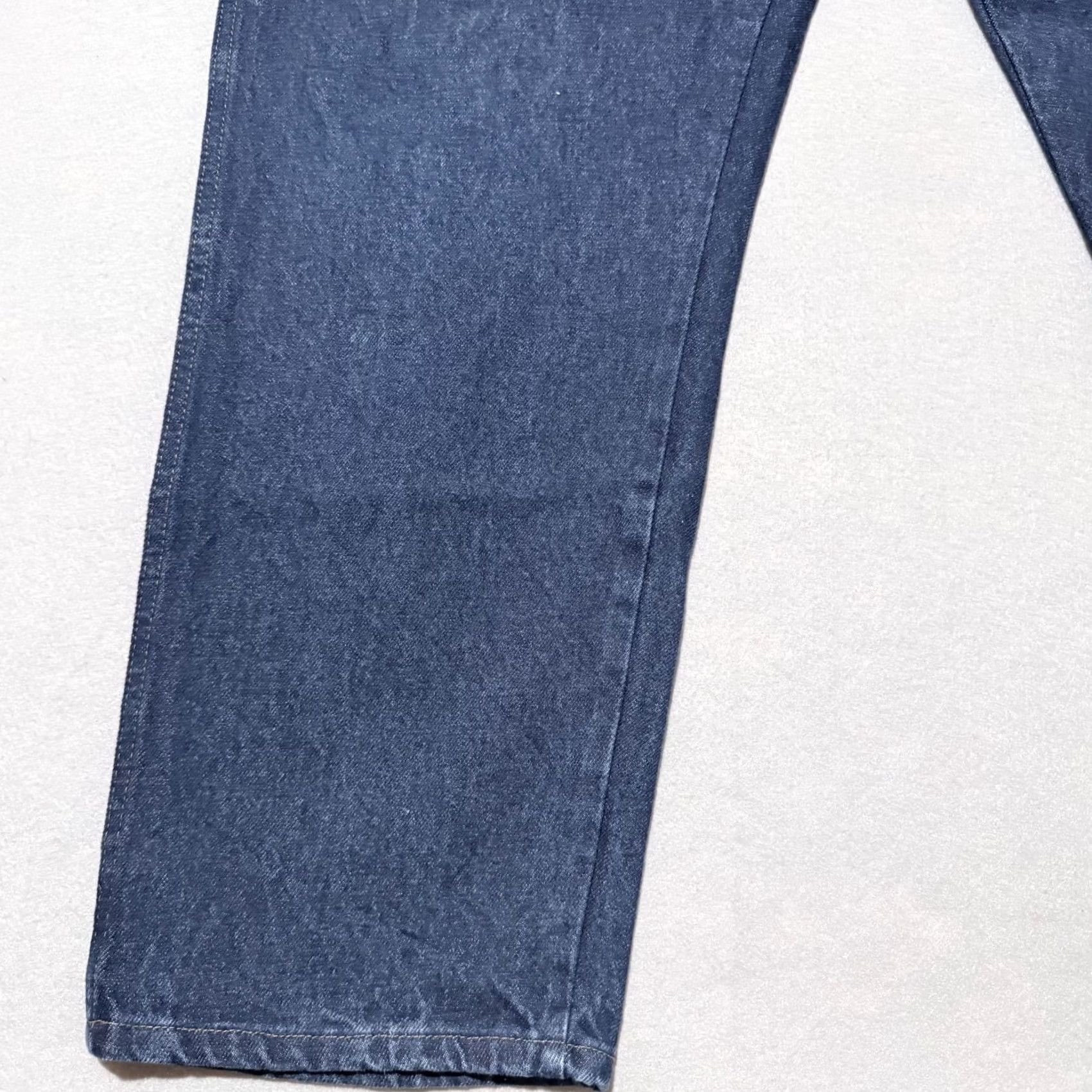 Wrangler Wrangler Rustler Jeans Men's Blue Dark Wash Straight 44X30 Denim Cotton Regular Straight Mens Jeans Size US 44 / EU 60 - 4 Thumbnail