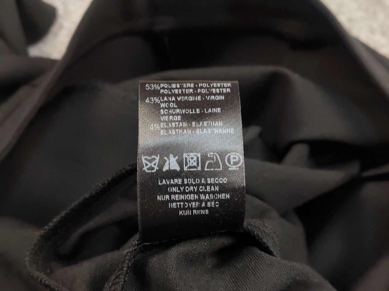 Transit Transit Par Such Design Tailored Trousers Baggy Black Pants Size 32" / US 10 / IT 46 - 17 Thumbnail