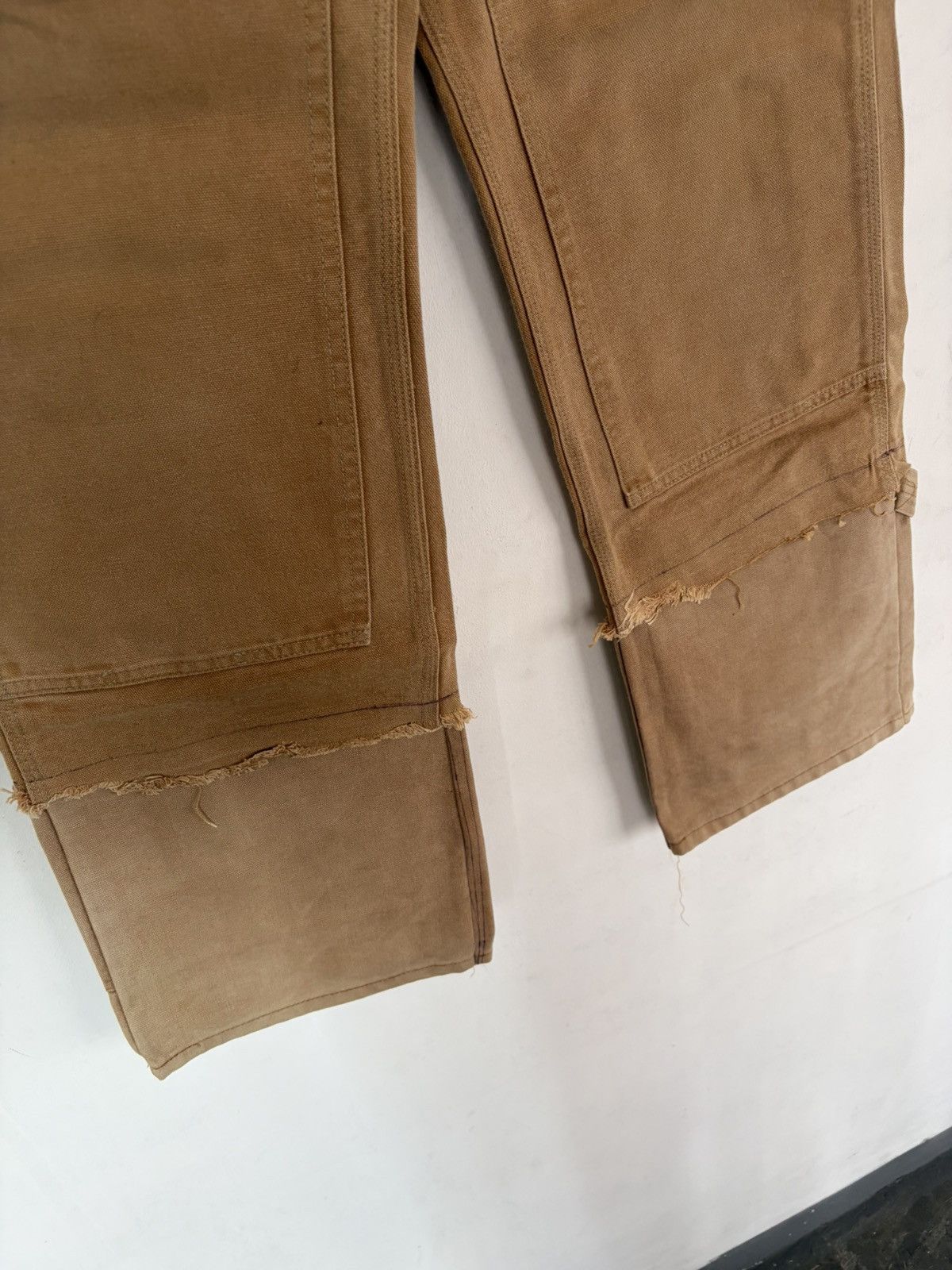 Carhartt OG Vintage 90s USA Carhartt Double knee Carpenter Brown Size US 32 / EU 48 - 5 Thumbnail