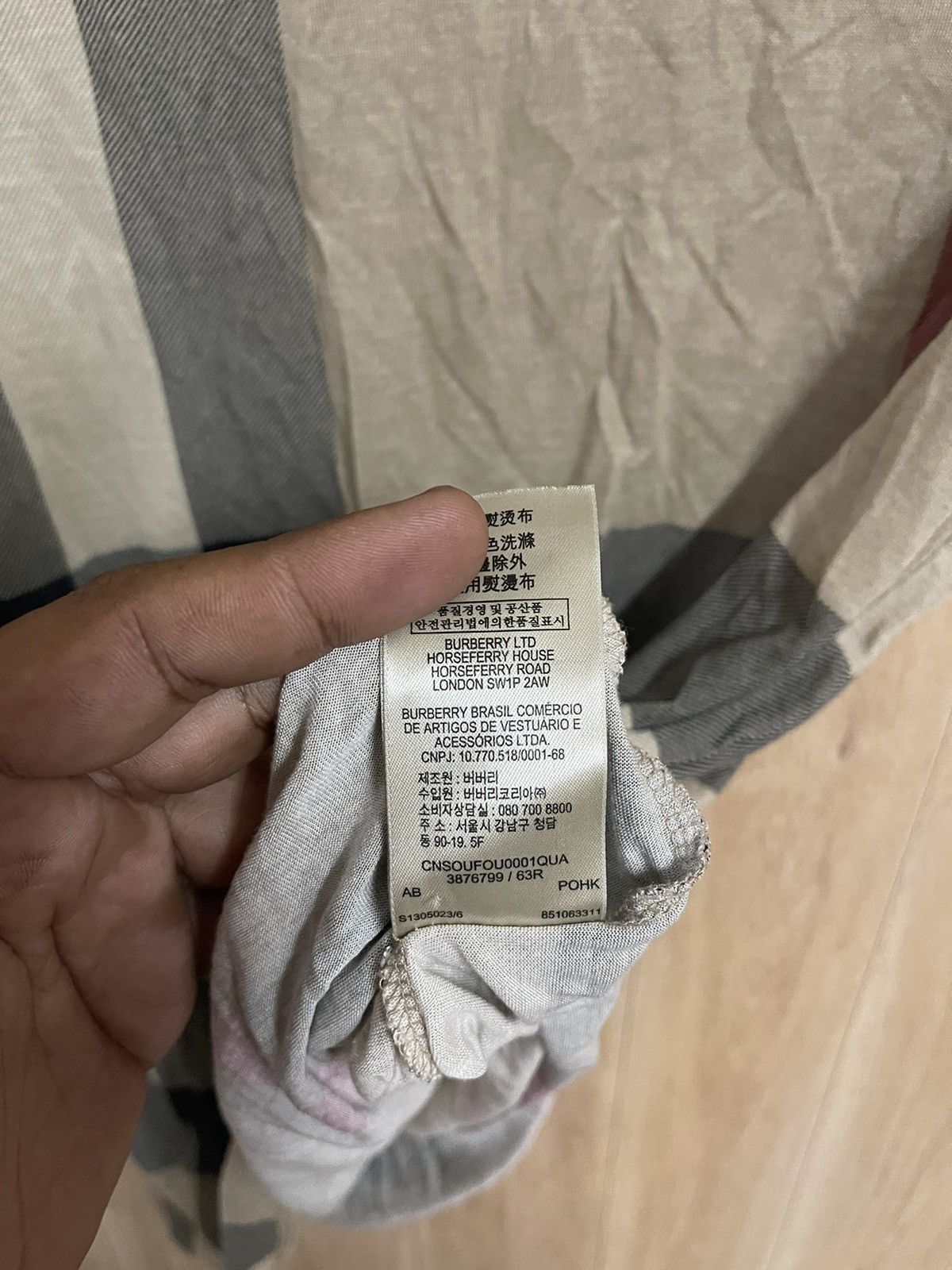 Burberry Burberry Brit Woman Shirt S Nova Check Luxury Summer Tee Size S / US 4 / IT 40 - 7 Thumbnail