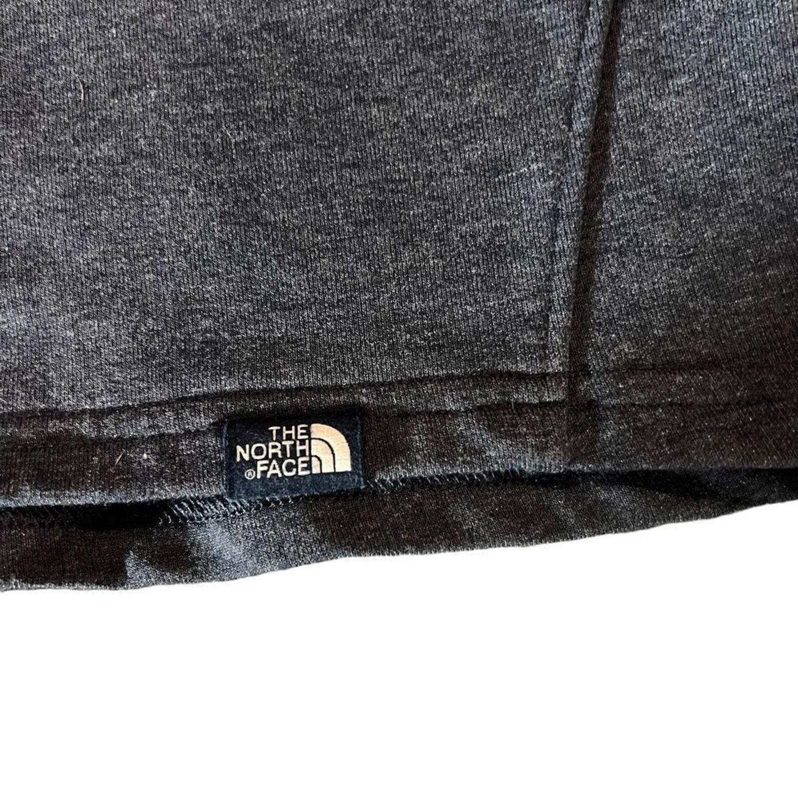 The North Face North Face Sweatshirt Womens Large Gray Heather Mock Neck Size L / US 10 / IT 46 - 3 Thumbnail