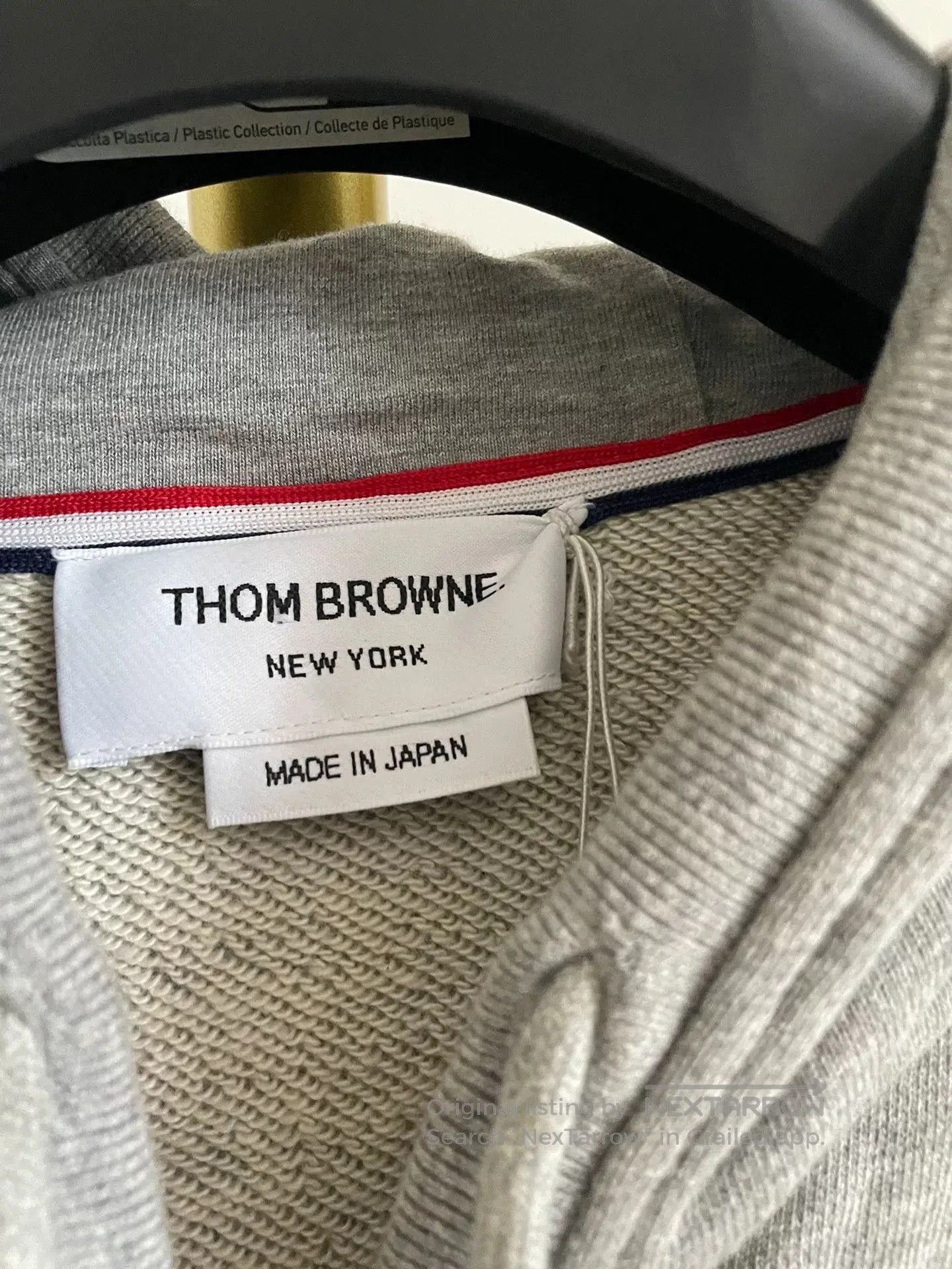 Thom Browne thom browne gray hoodie with zipper. Size US M / EU 48-50 / 2 - 4 Thumbnail