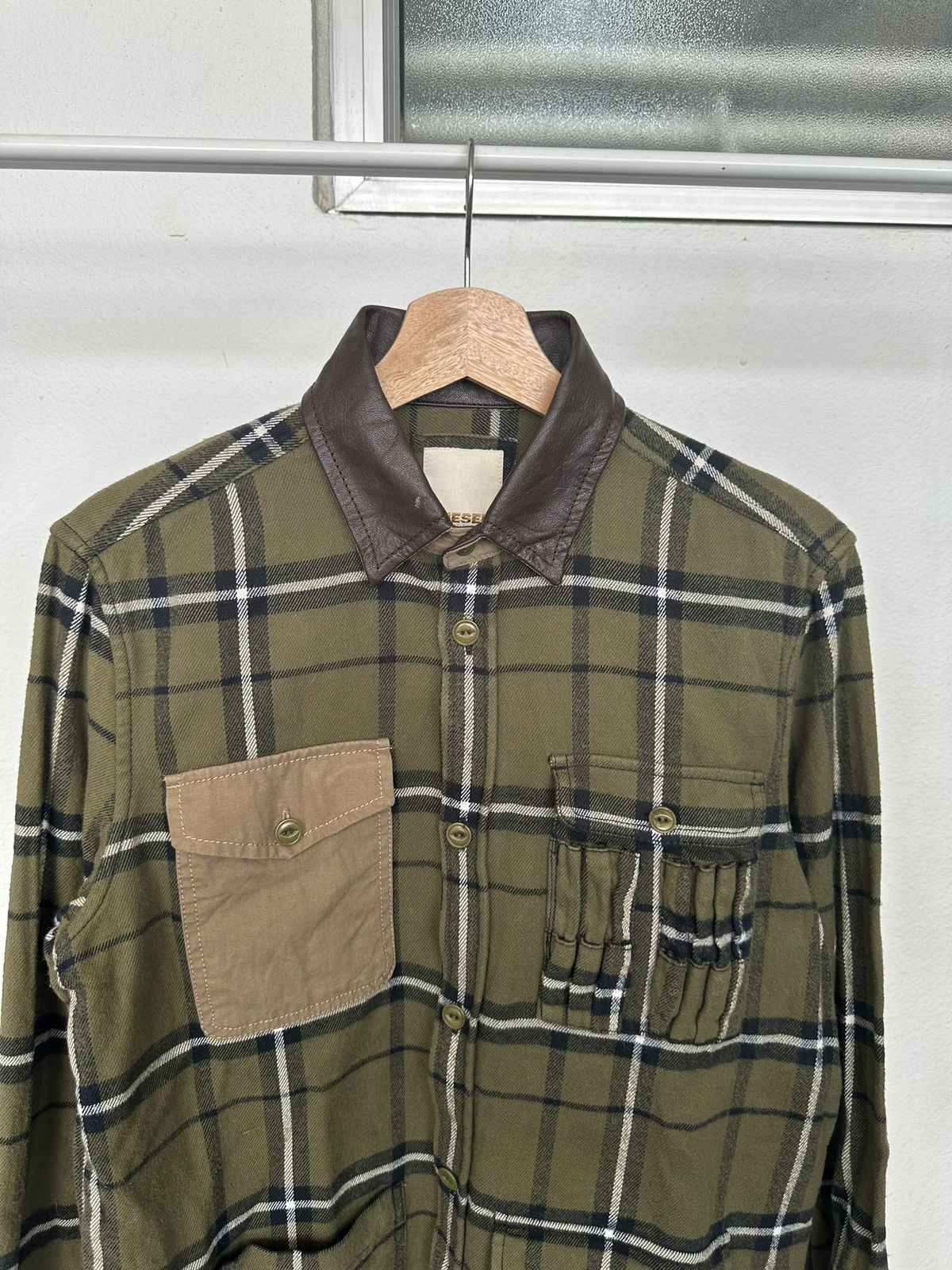Diesel Y2k DIESEL heavy flannel 4 pocket Size US M / EU 48-50 / 2 - 20 Thumbnail