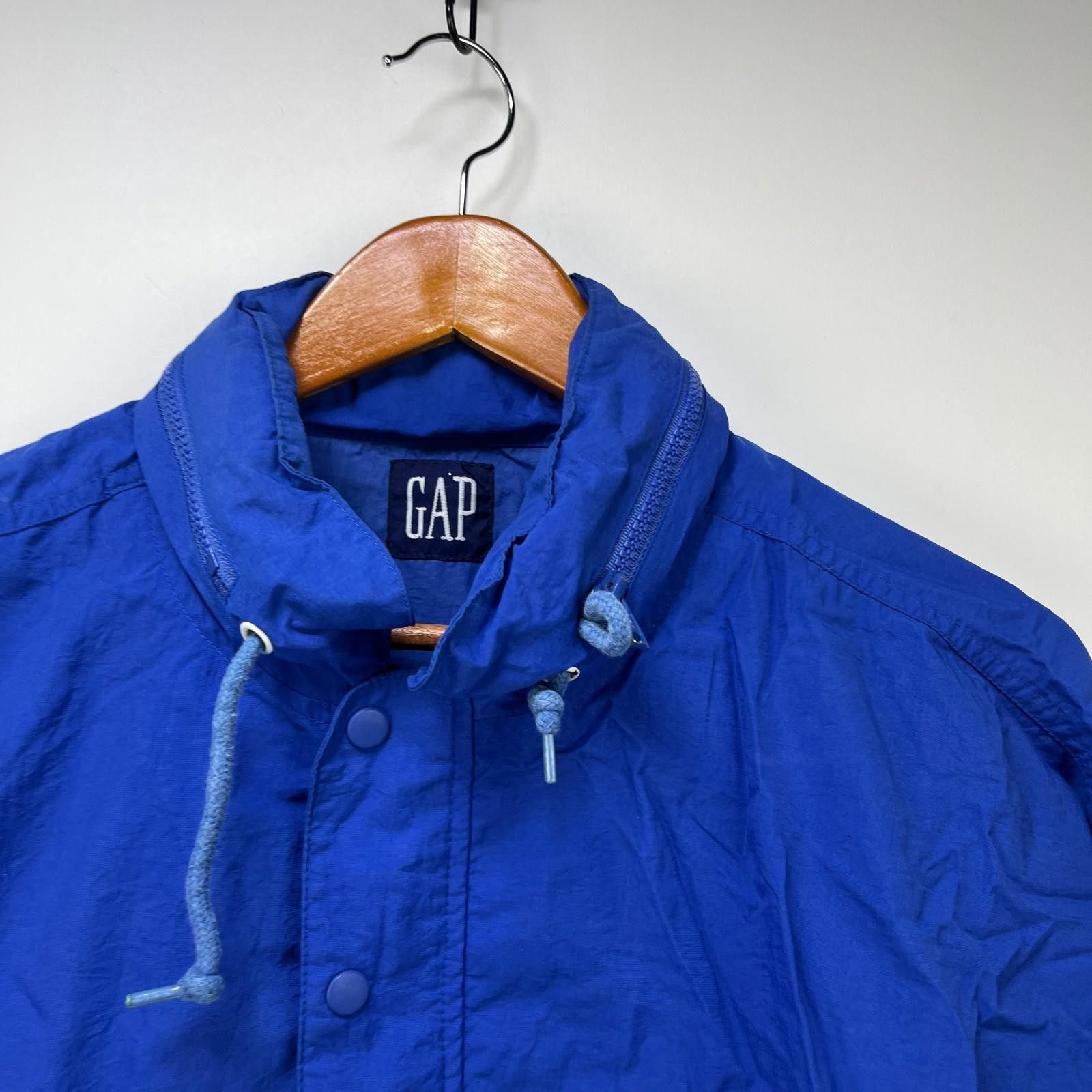 Gap Vintage 90s Gap Windbreaker Jacket Large Size US L / EU 52-54 / 3 - 3 Thumbnail