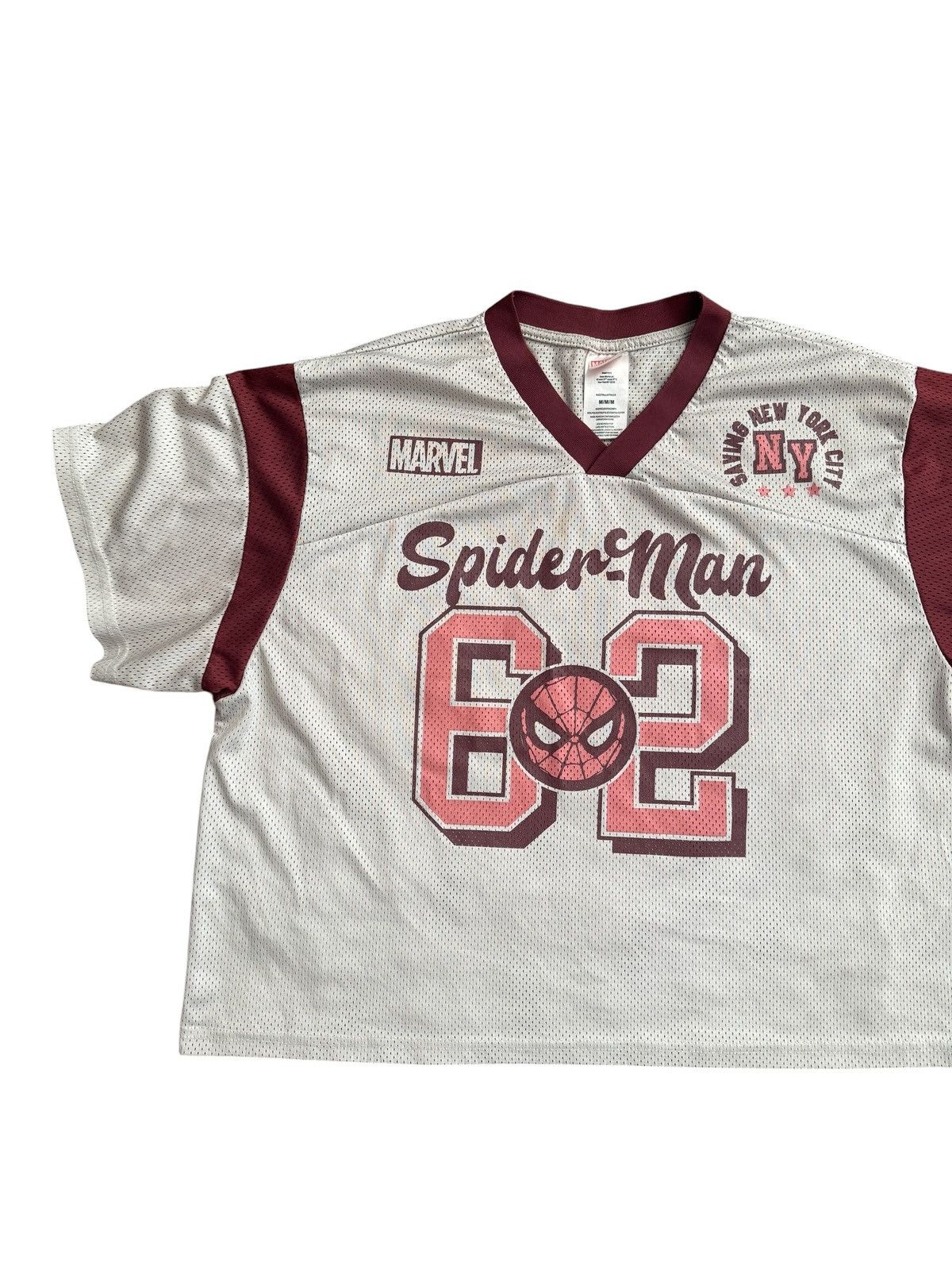 Marvel Comics RARE Marvel Spider-Man ‘62 Cropped Jersey Size M / US 6-8 / IT 42-44 - 3 Thumbnail