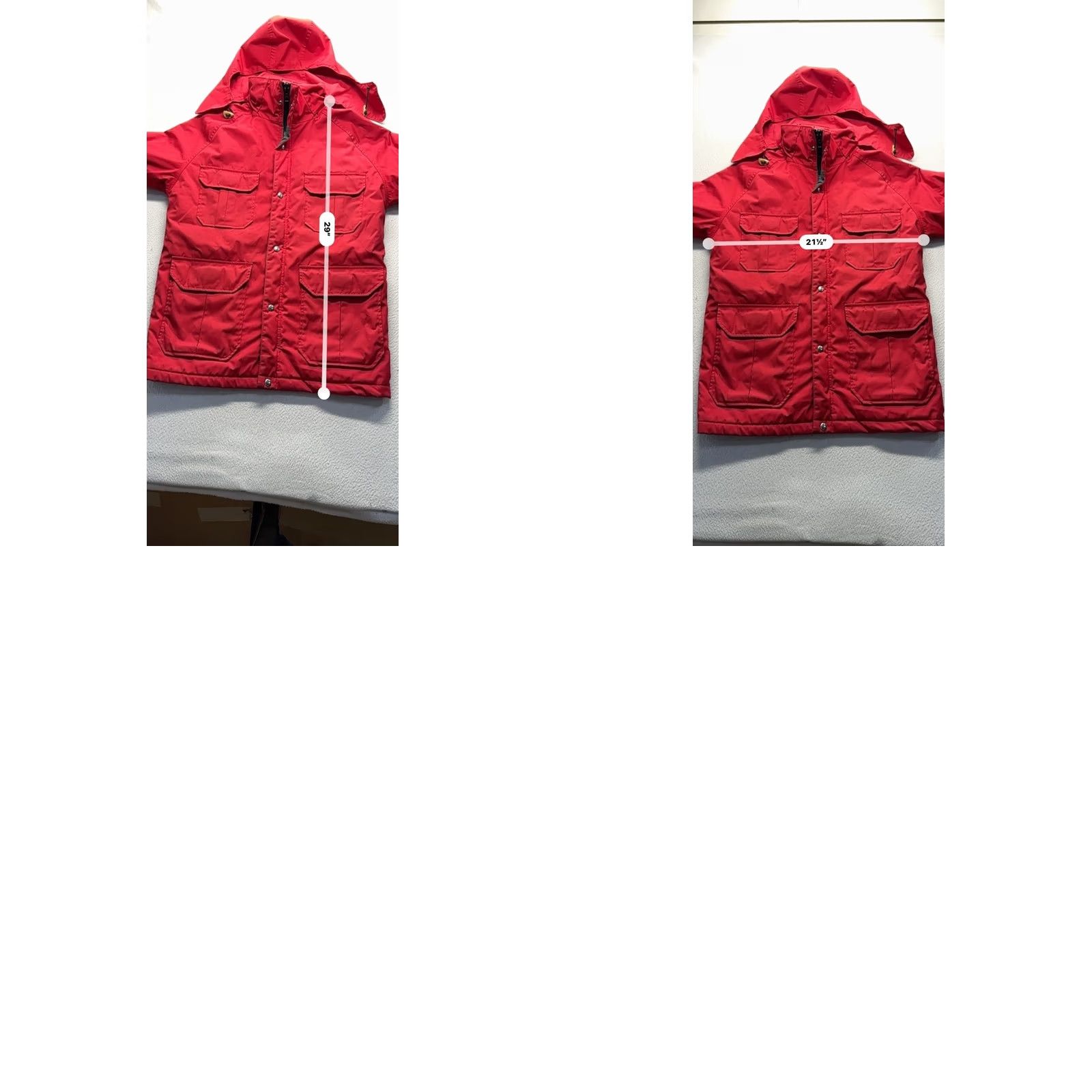 Vintage VINTAGE Woolrich Jacket Hooded Parka Mens M Red Woolrich Parka Jacket Hooded Mens M Red 90s Fall Winter Jacket Womens/Mens? Size US M / EU 48-50 / 2 - 8 Thumbnail