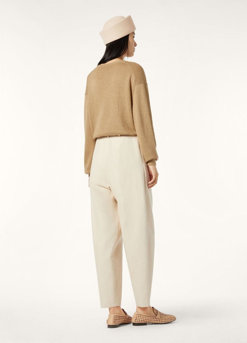 Loro Piana o1srvl11e0526 FAP2772 Brolo Crewneck Sweater in Brown Size XS / US 0-2 / IT 36-38 - 5 Thumbnail