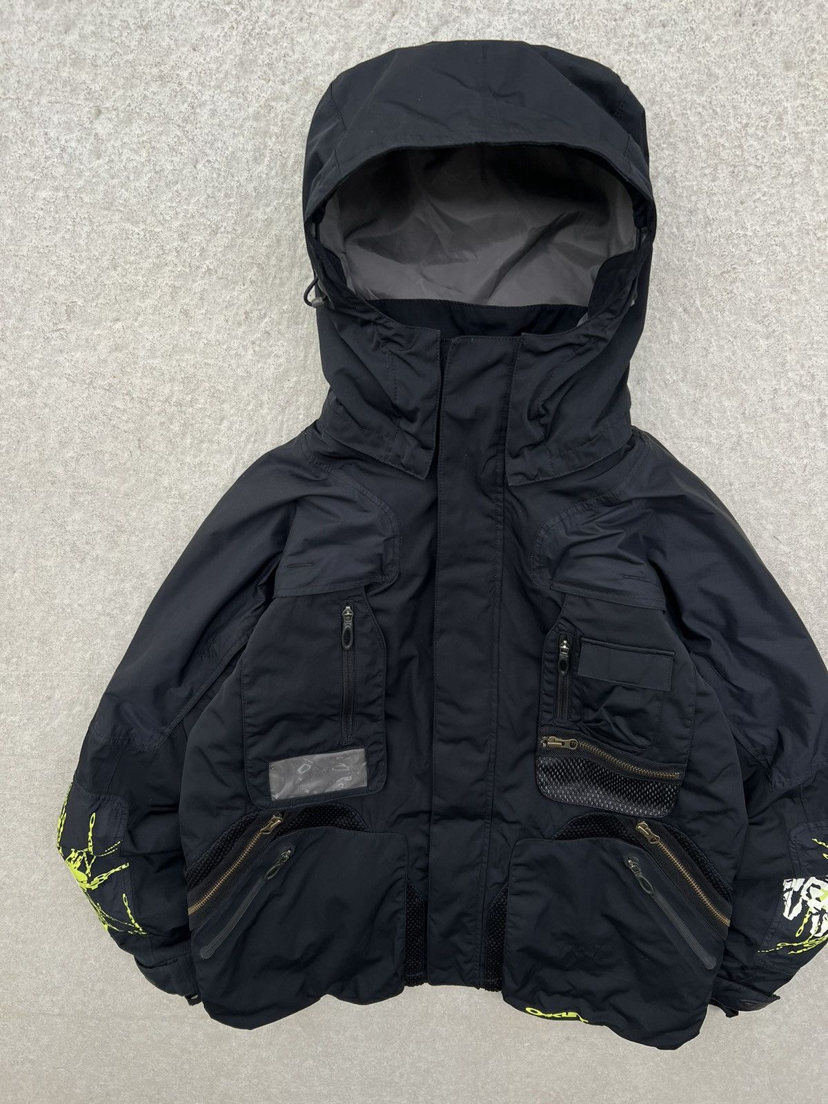 Oakley 2005 Vintage Oakley Jacket Nitro Fuel 2 Hidden Pockets Size US S / EU 44-46 / 1 - 5 Thumbnail