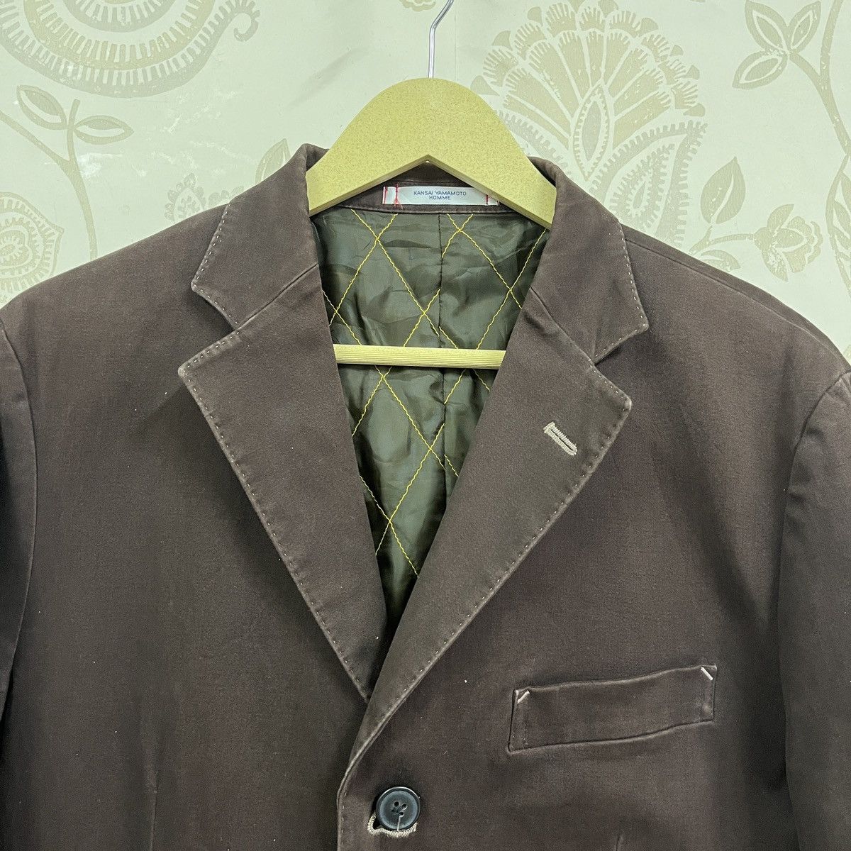 Kansai Yamamoto Kansai Yamamoto Homme Three Buttons Coat Jacket Size US M / EU 48-50 / 2 - 19 Thumbnail