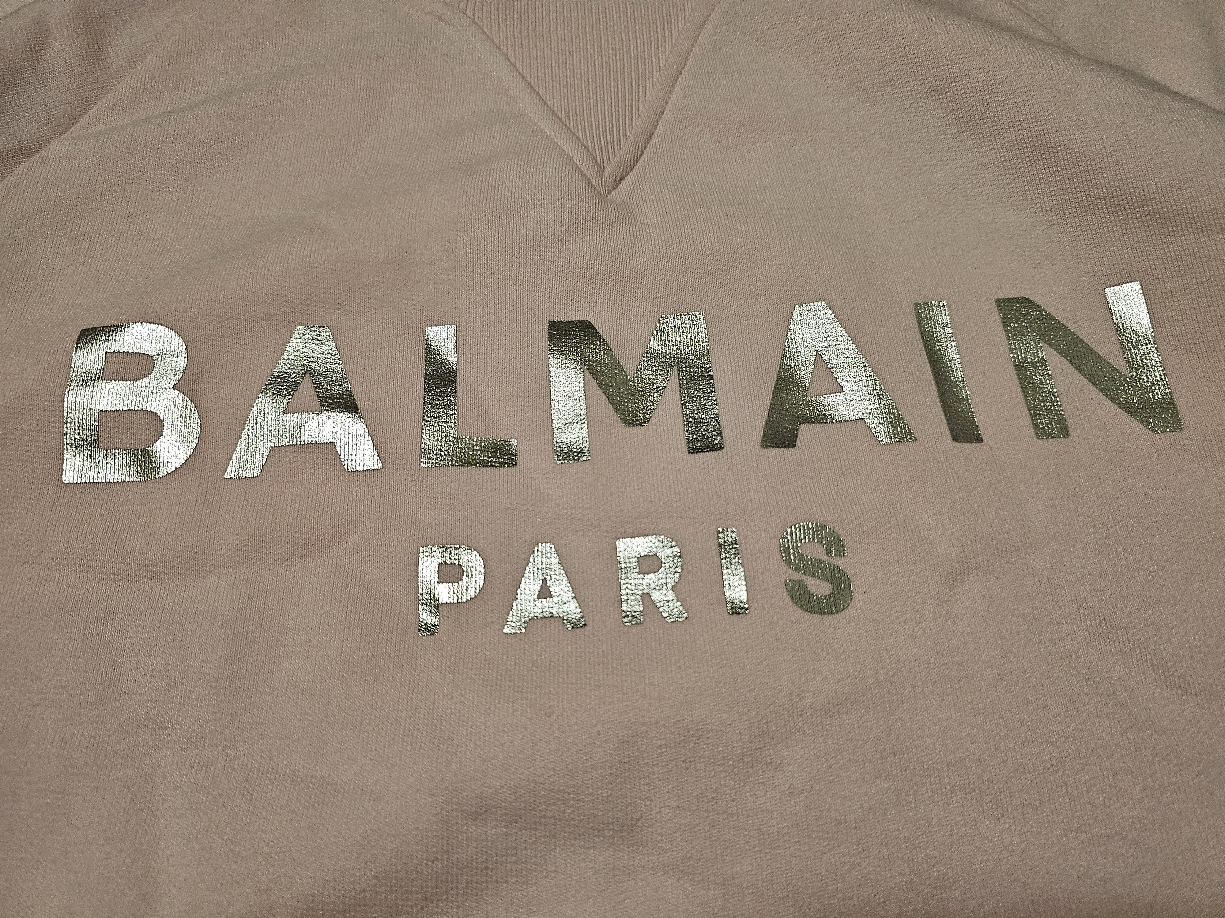 Balmain Balmain men's light pink sweatshirts size M like new Size US M / EU 48-50 / 2 - 2 Thumbnail