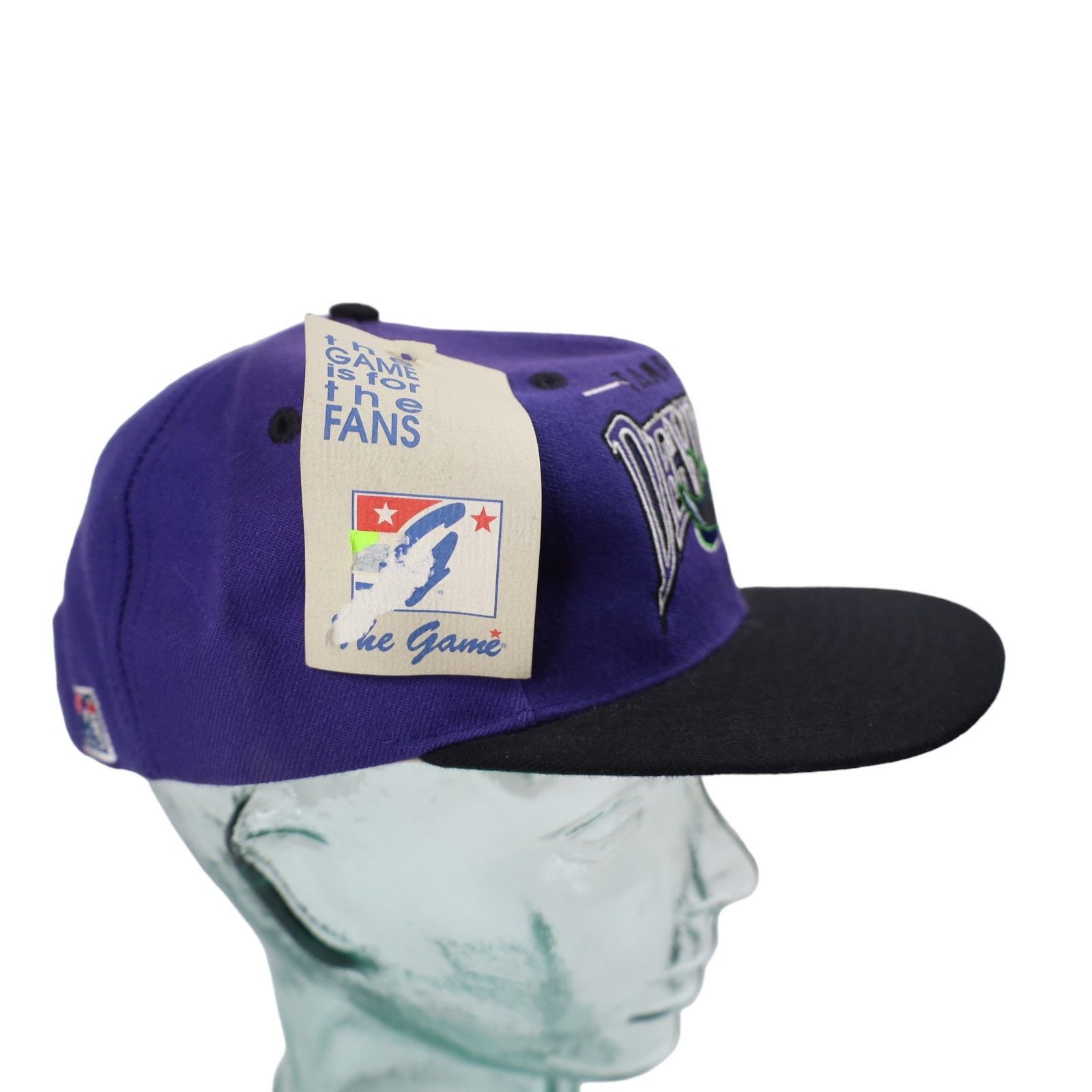MLB × Vintage Vintage NWT Tampa Bay Devil Rays Baseball Snapback Hat Size ONE SIZE - 4 Thumbnail