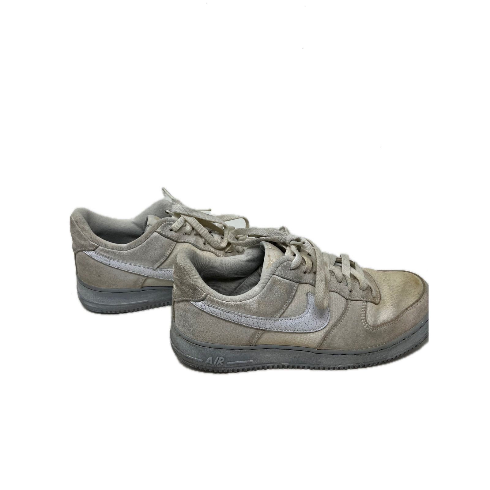 Nike Nike AF 1 Low '07 LV8 EMB Summit White Blue Whisper Mens 9 Size US 9 / EU 42 - 3 Thumbnail